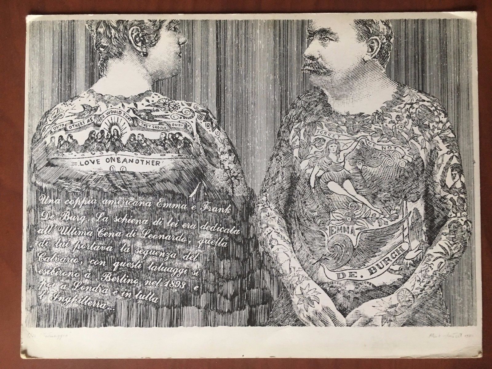 Invito alla mostra di Plinio Martelli Nuages Grafica Milano 1983 …