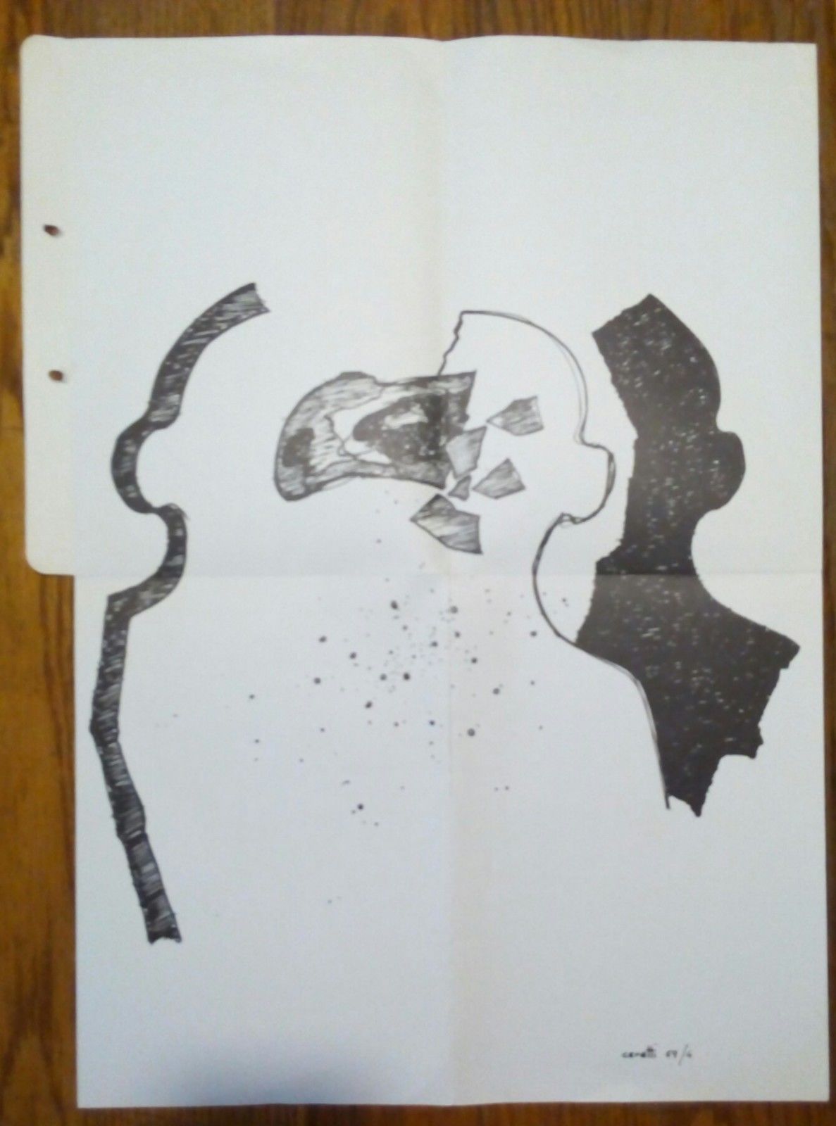 Invito Ceretti Studio Marconi Milano 1969