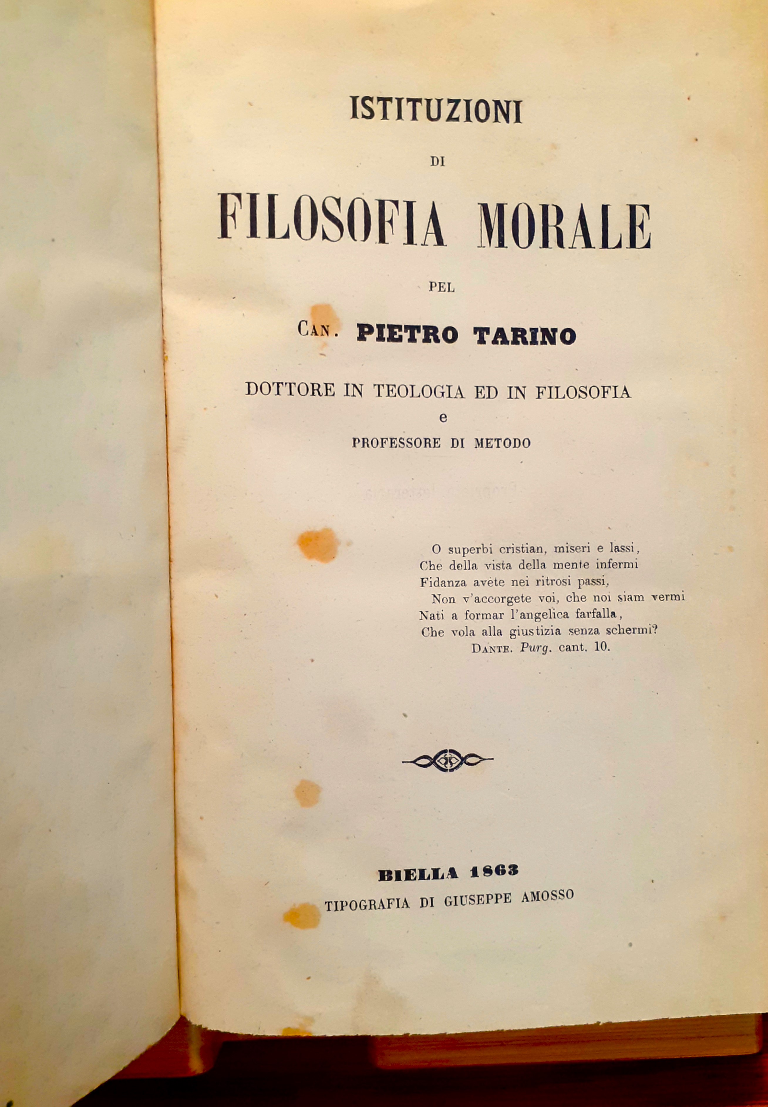Istituzioni di Filosofia morale