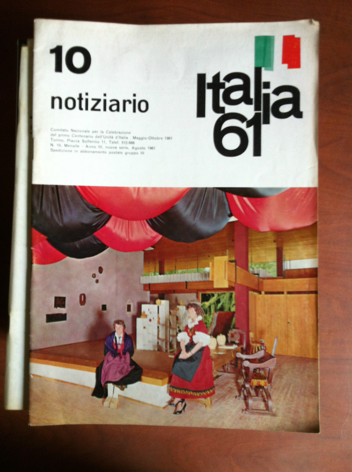 Italia 61 Notiziario n^ 10 Anno III Agosto 1961