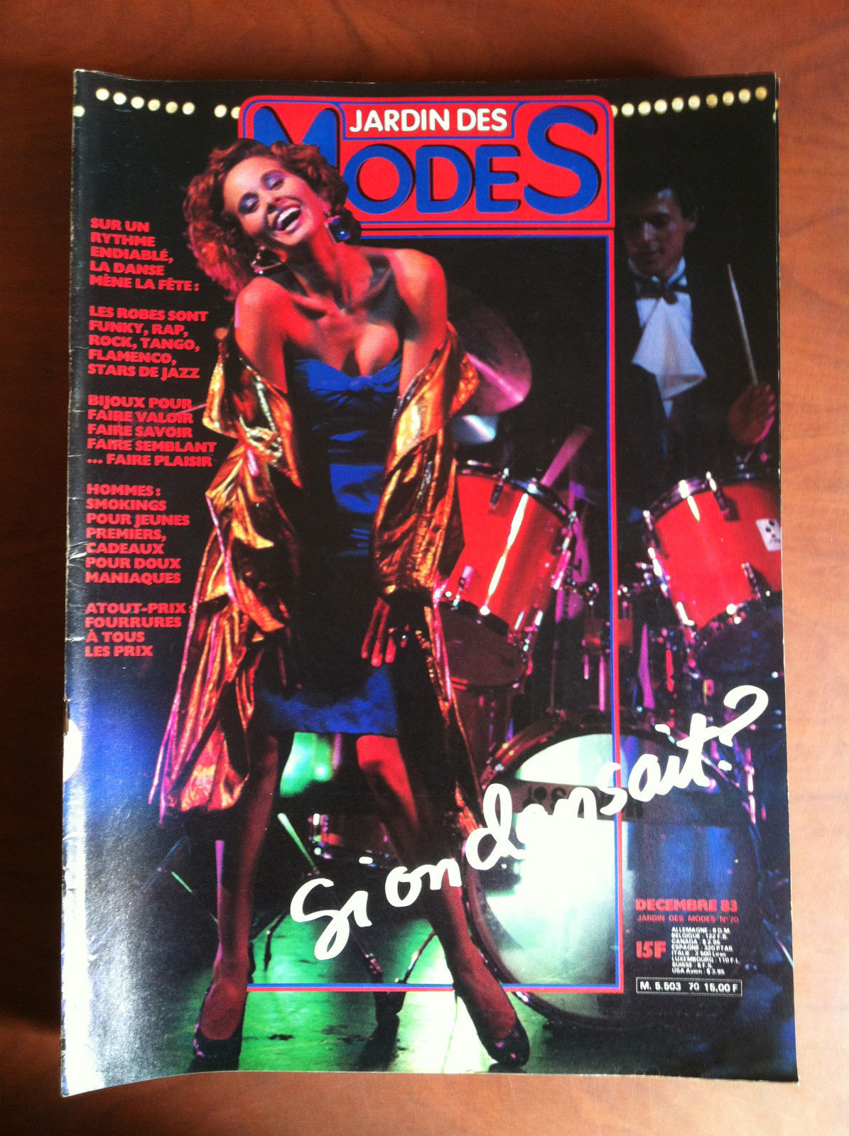 Jardin des Modes n^ 70 Décembre 1983 - E13294