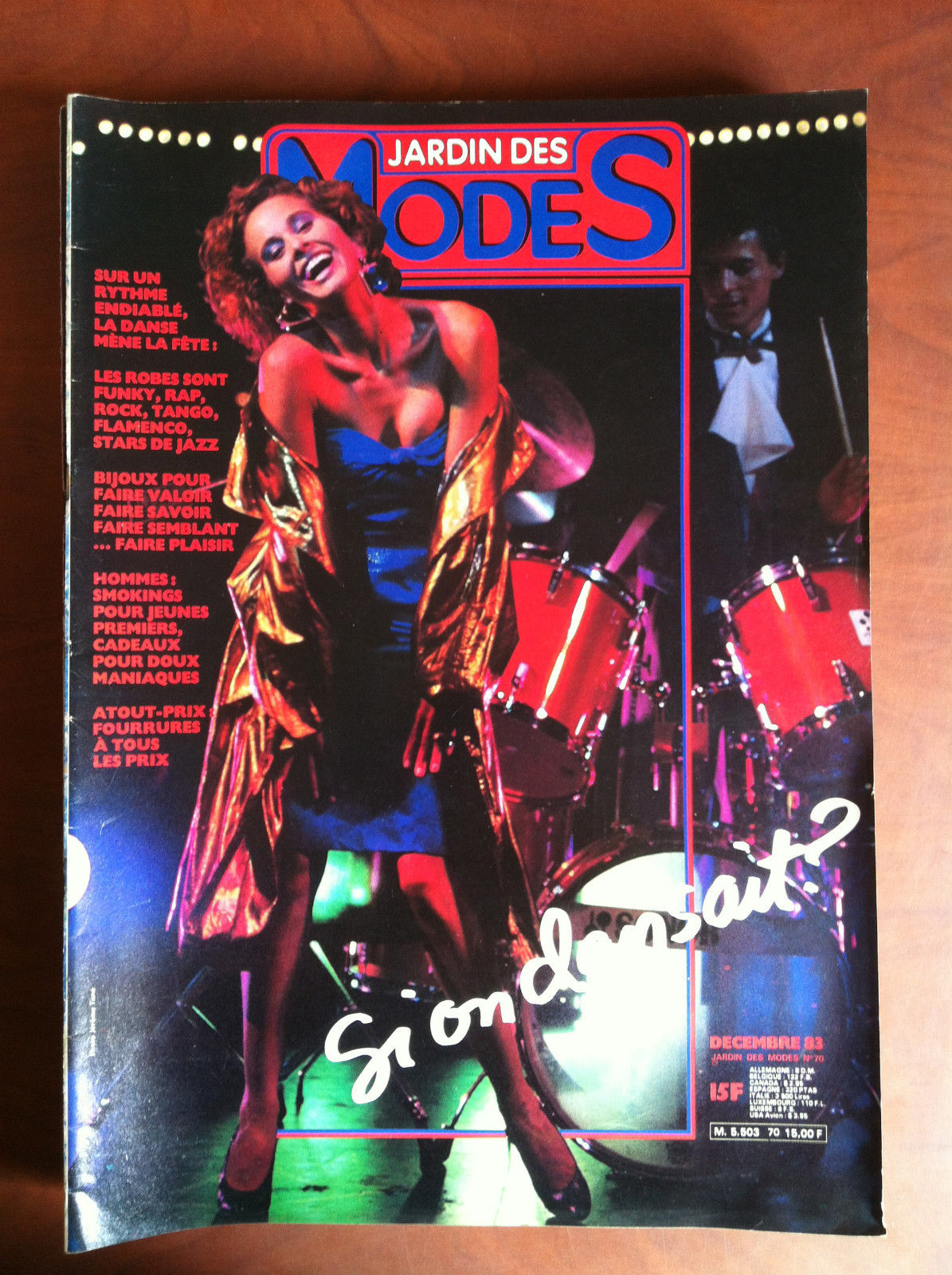 Jardin des Modes n^ 70 Décembre 1983 - E13295