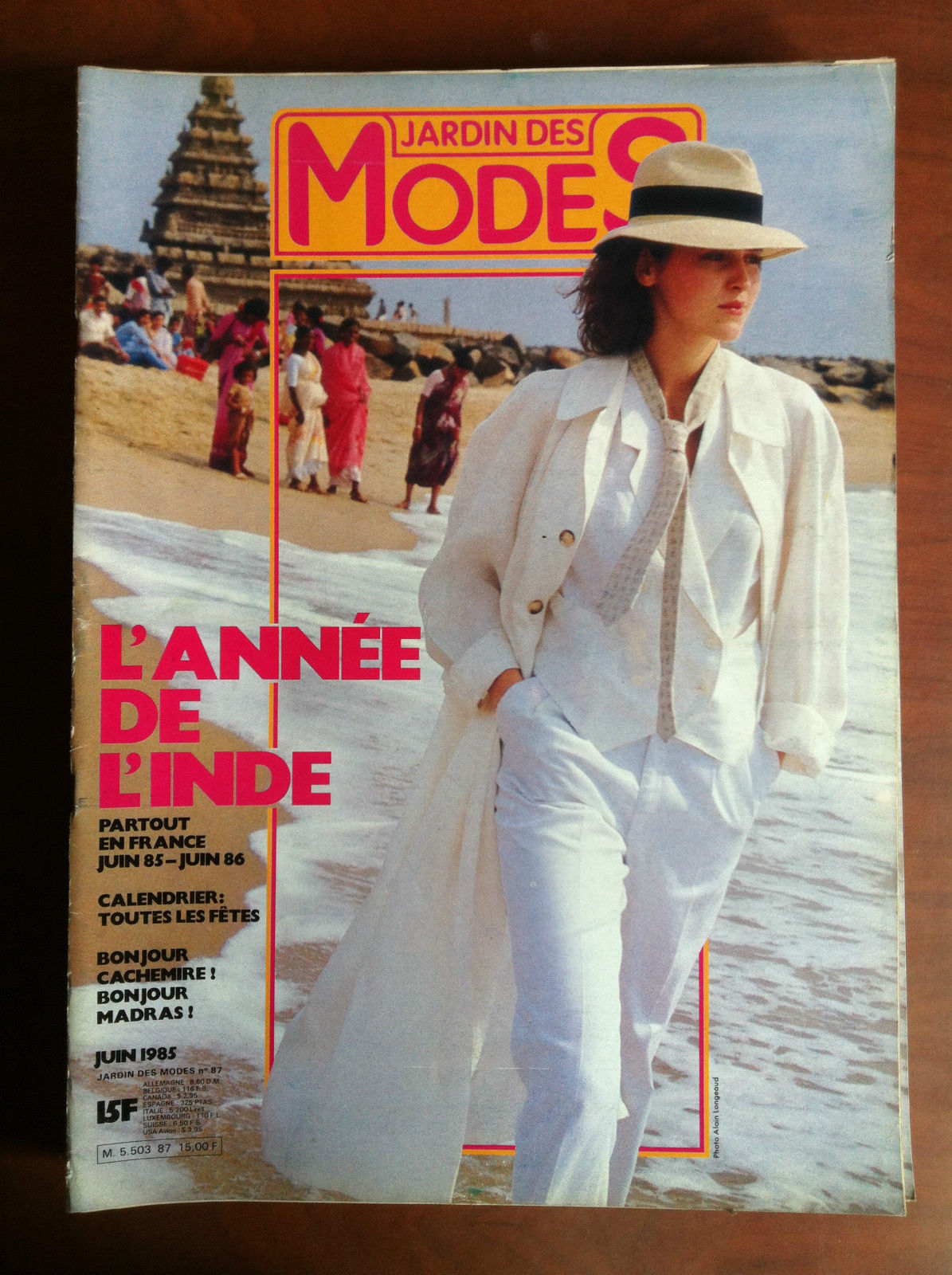 Jardin des Modes n^ 87 Juin 1985 - E19127