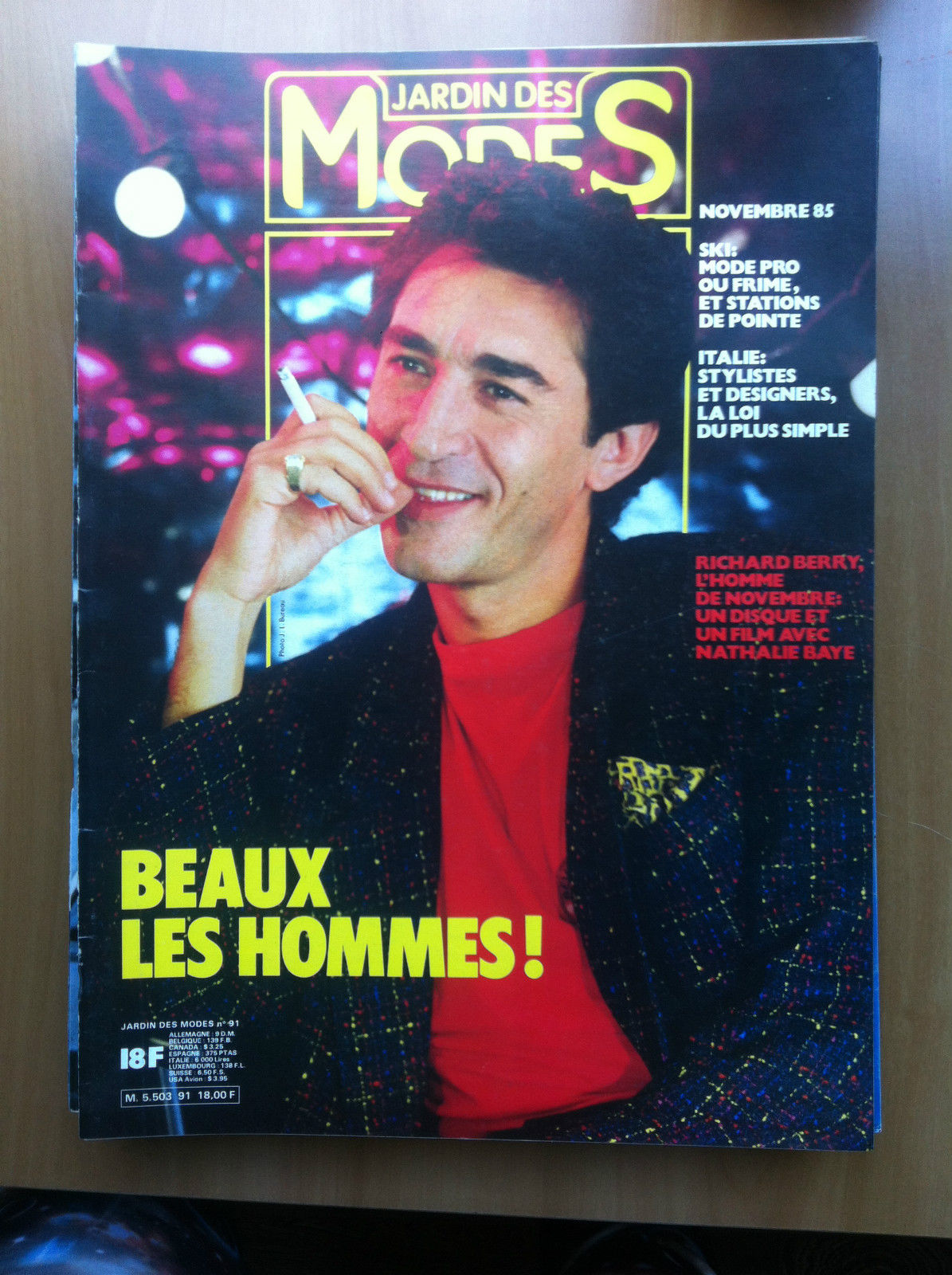 Jardin des Modes n^ 91 Novembre 1985 - E17118