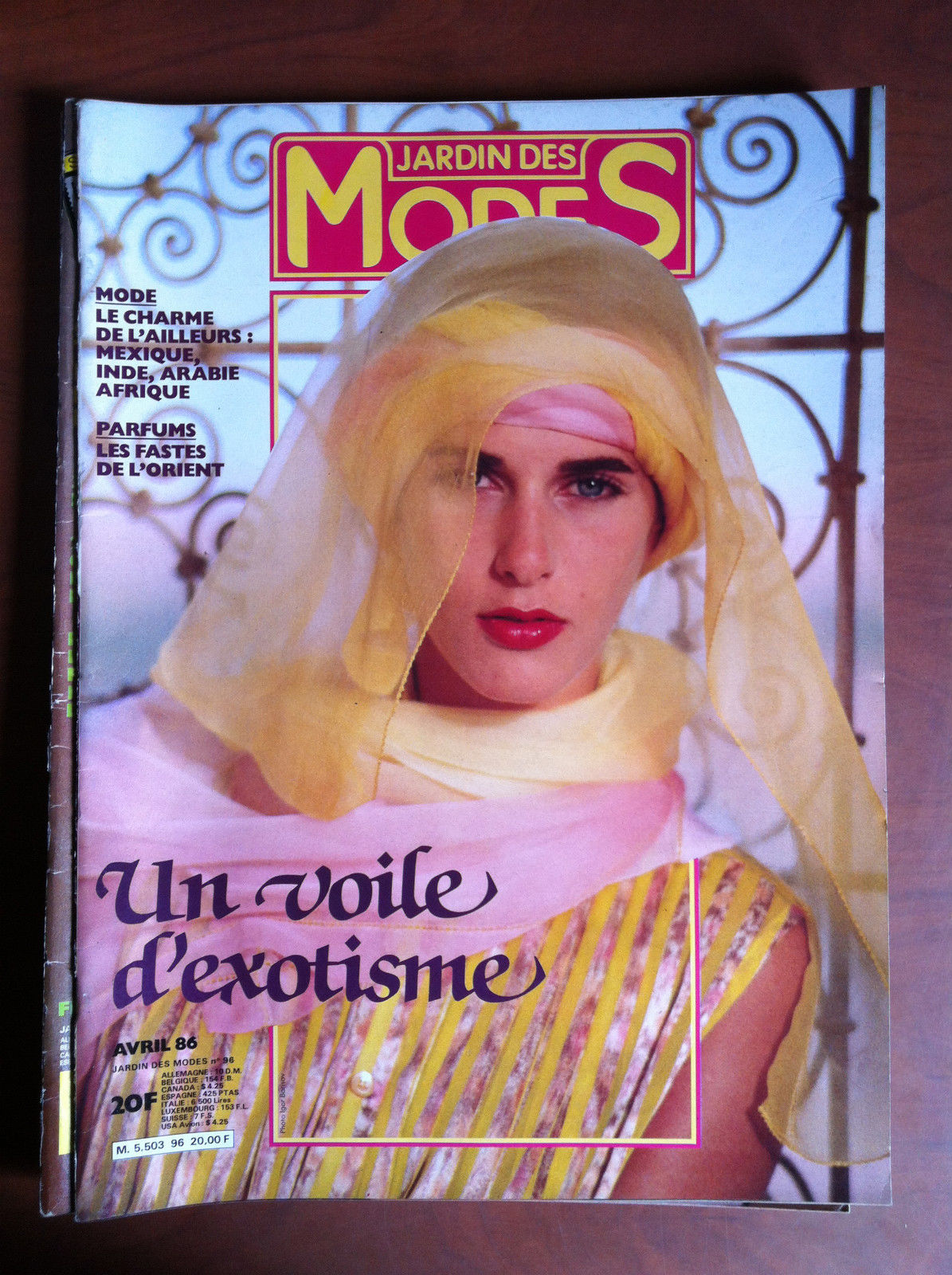 Jardin des Modes n^ 96 Avril 1986 - E13300