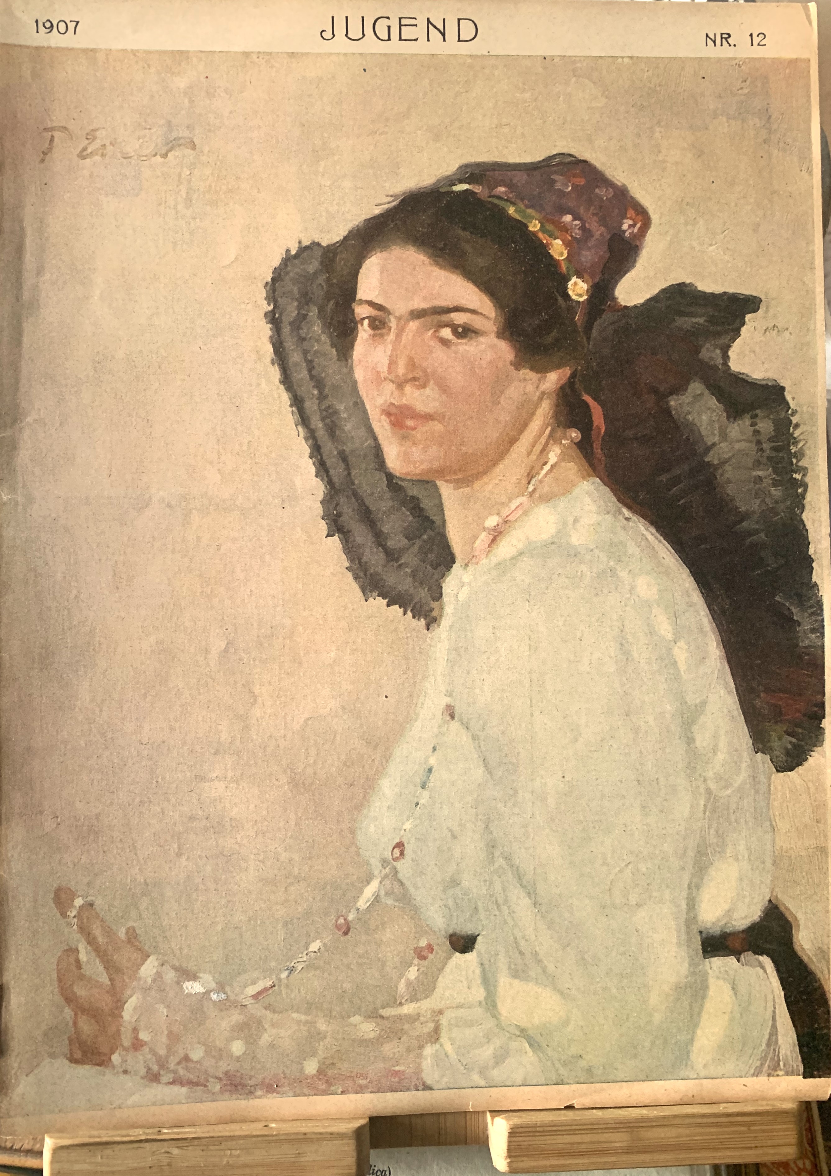 Jugend Settimanale Tedesco 1907 n^12