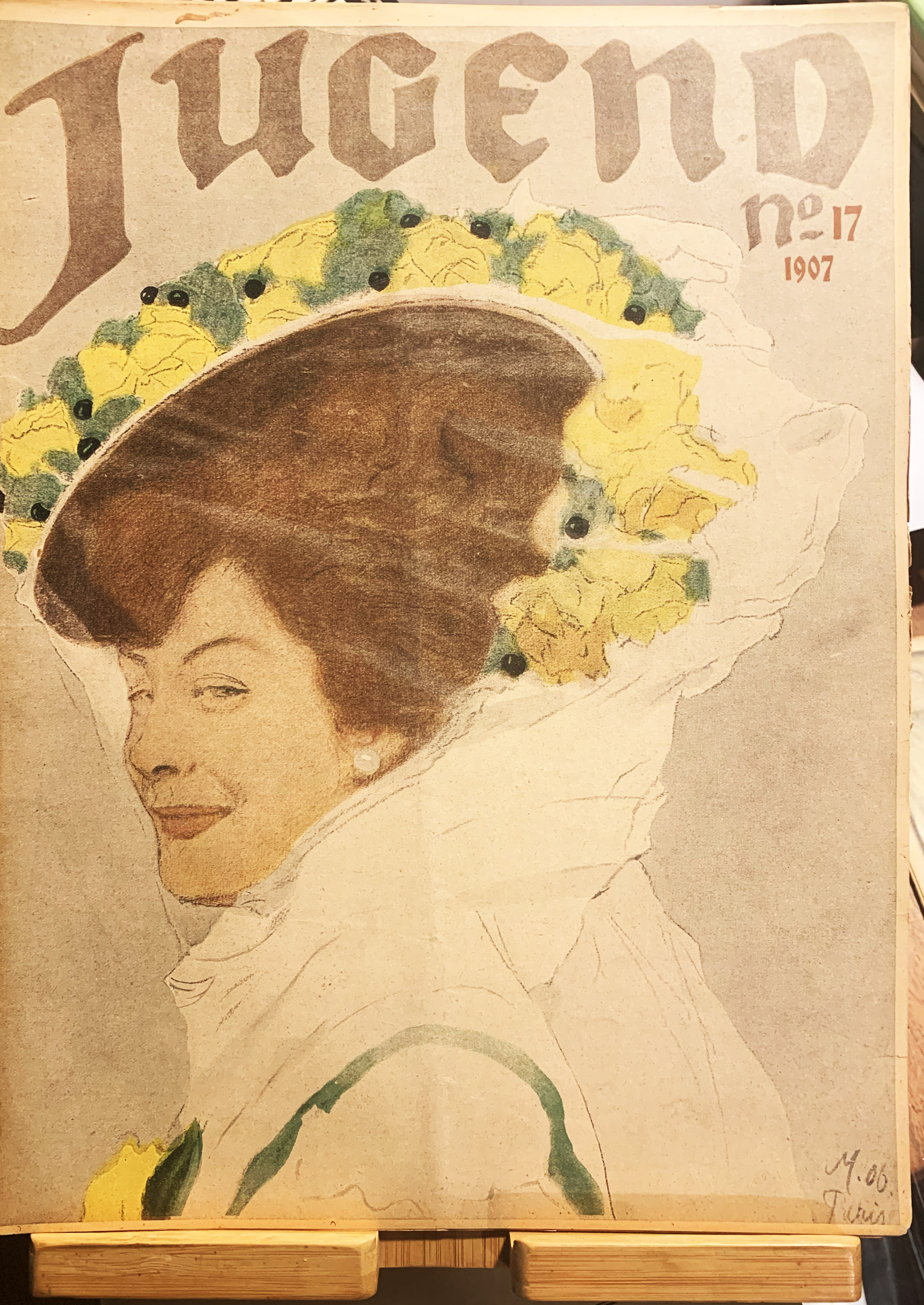 Jugend Settimanale Tedesco 1907 n^17