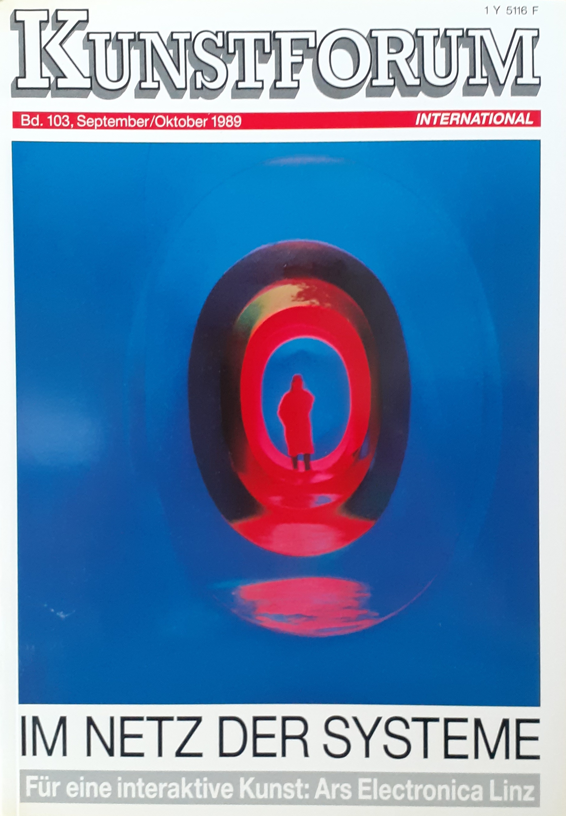 Kunstforum 103 " Im netz der systeme" 1989 - E6448