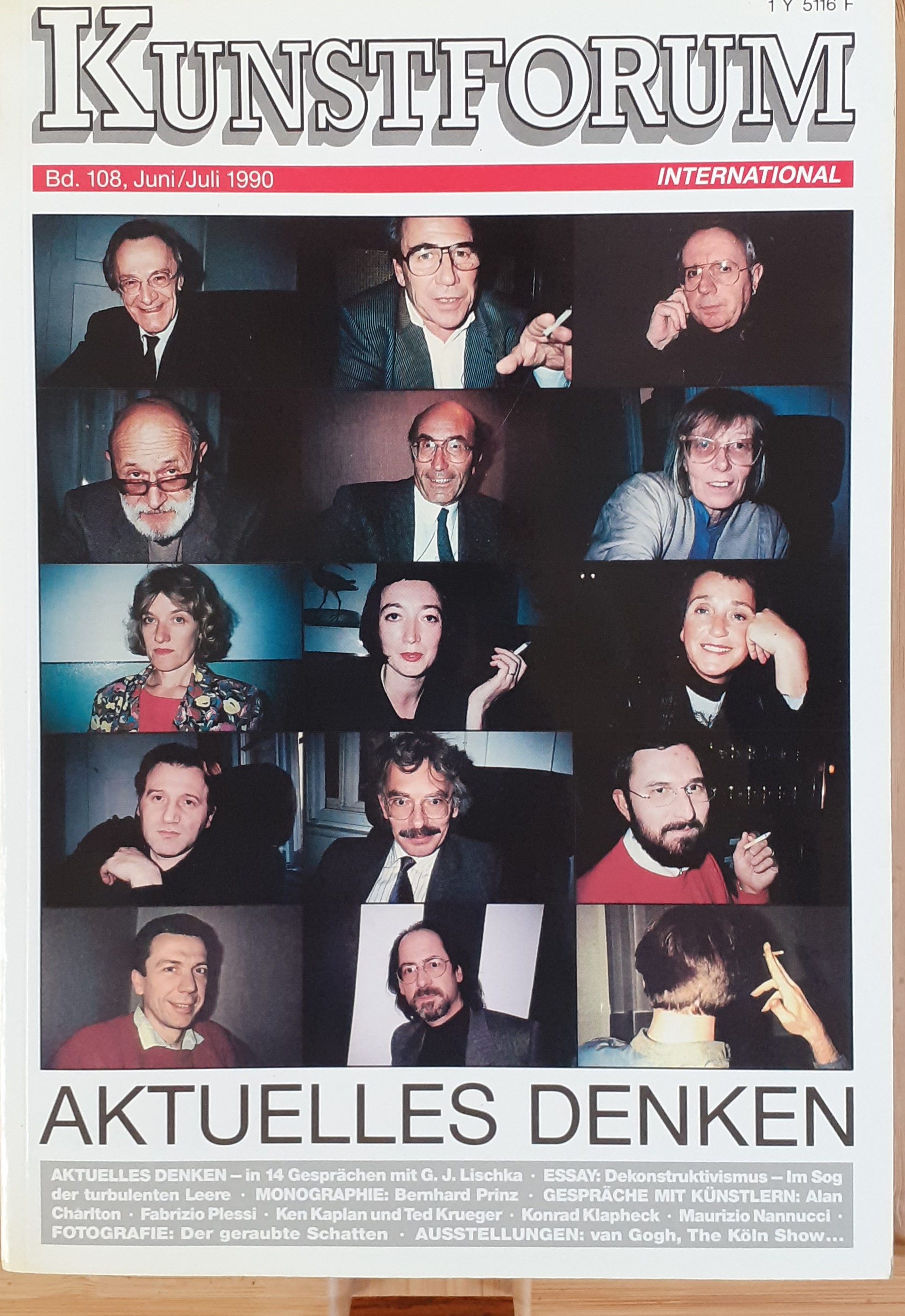 Kunstforum 108 Aktuelles Denken 1990 e6443