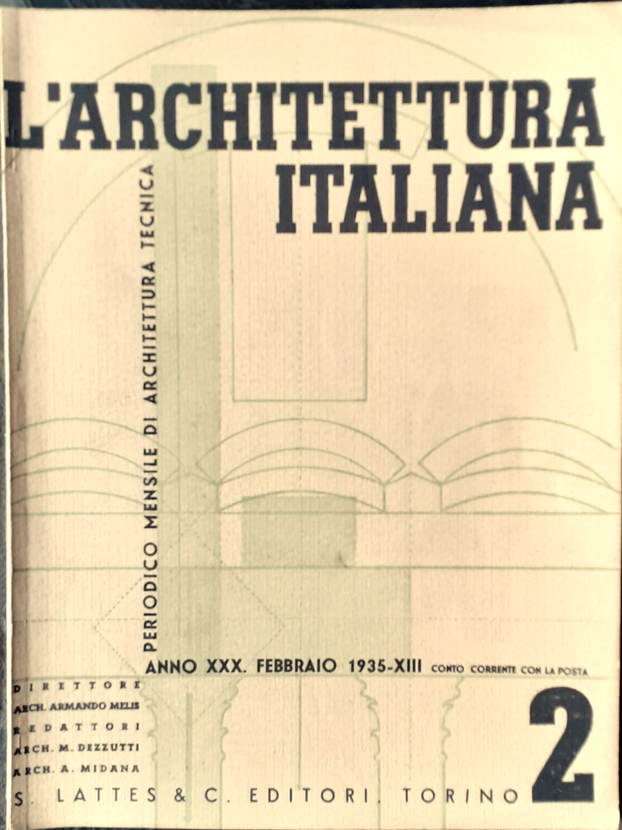 L'Architettura Italiana febbraio 1935 numero 2