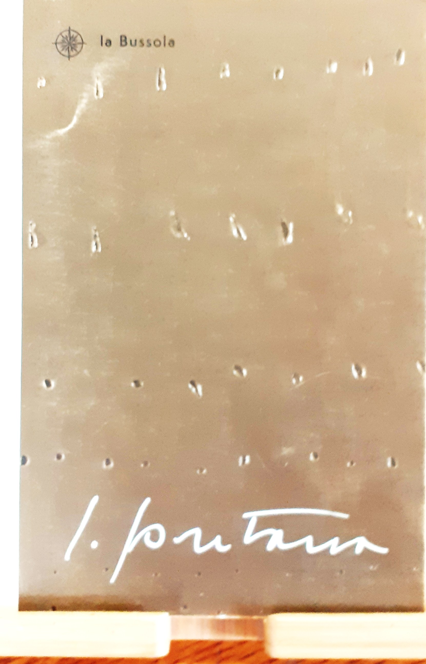 L'avventura spaziale di Lucio Fontana Galleria La Bussola 1976