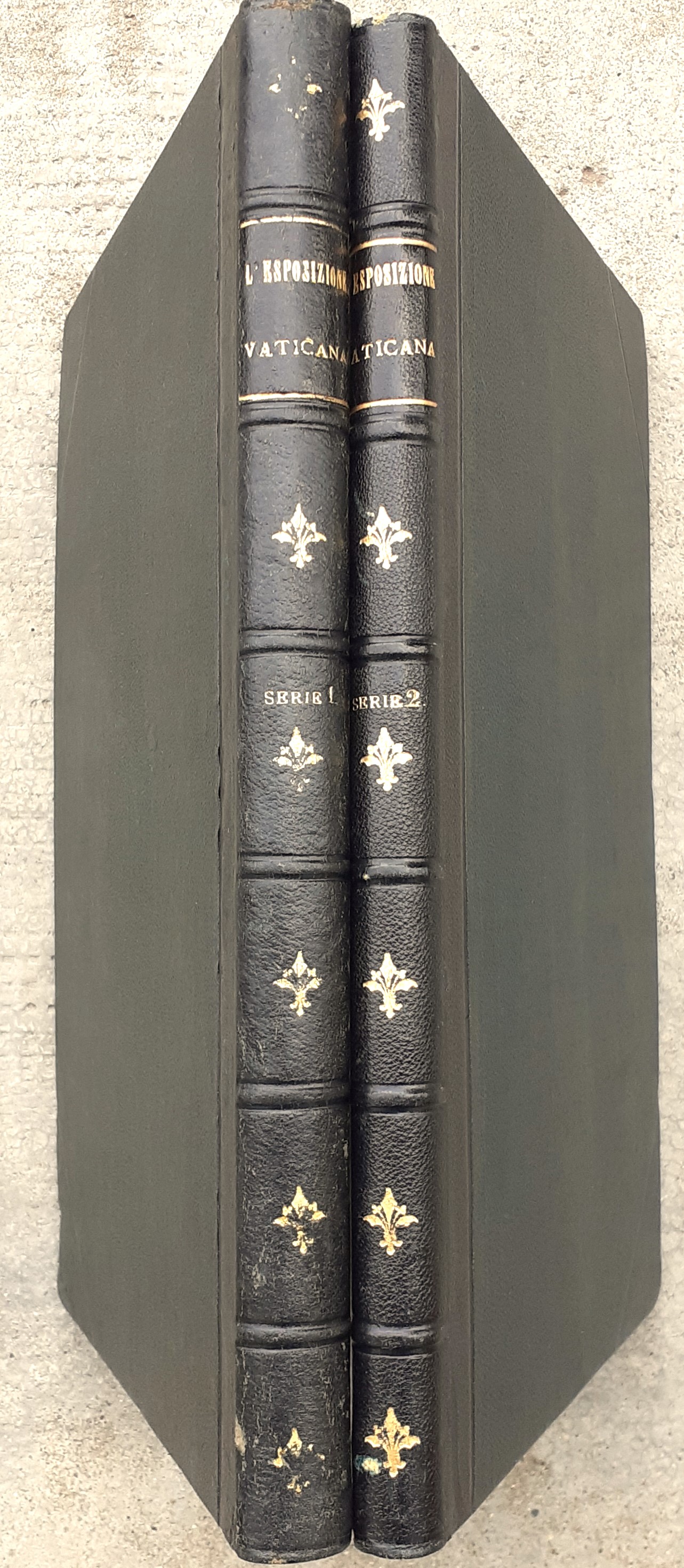 L'esposizione Vaticana Illustrata due volumi Serie prima e serie seconda …