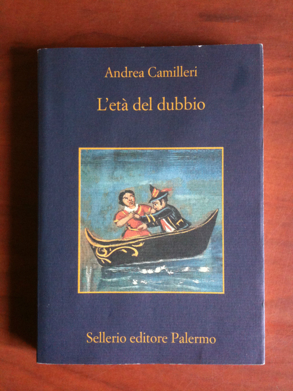 L'età del dubbio di Andrea Camilleri Sellerie Editore Palermo 2008