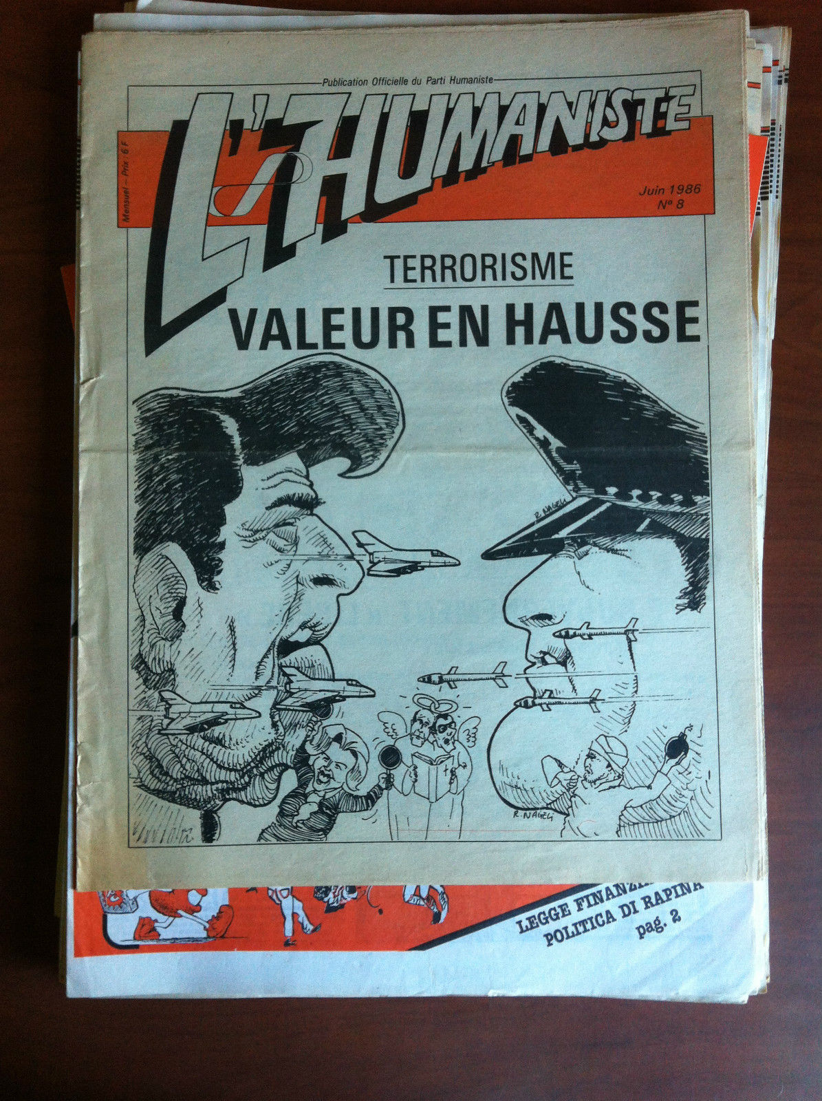 L'Humaniste n^ 8 Juin 1986 - E11028