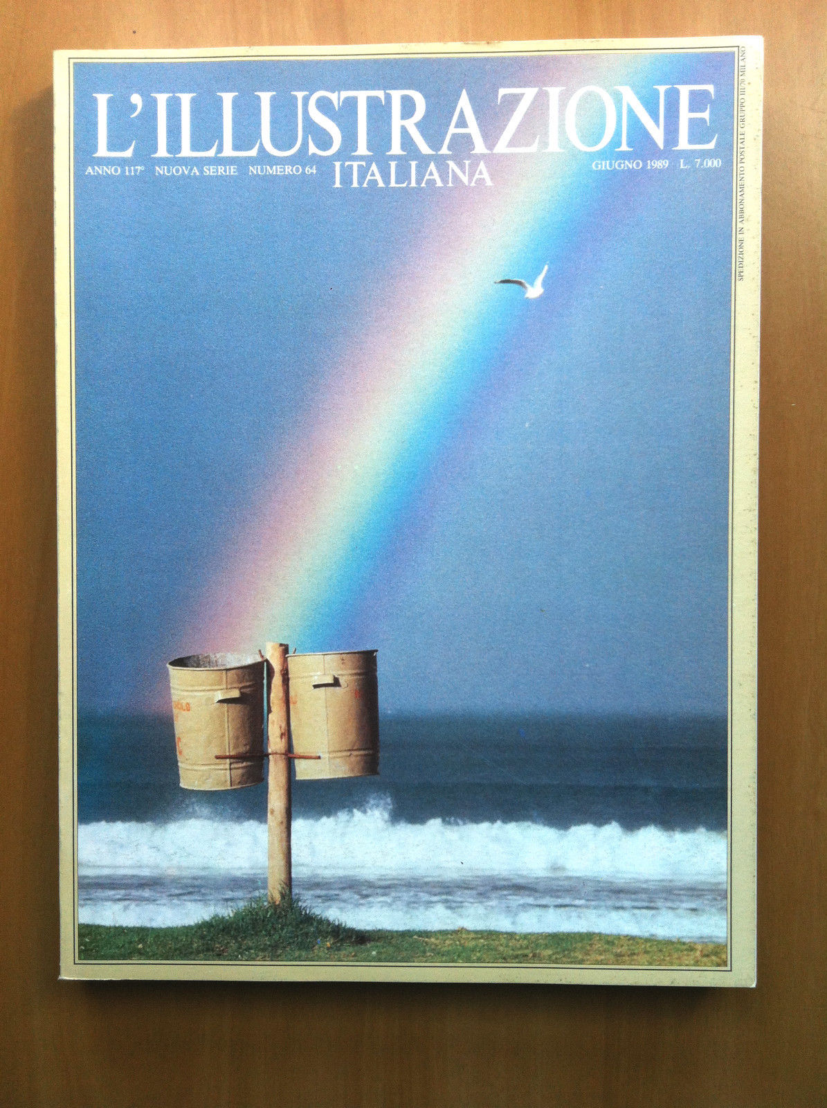 l'illustrazione Italiana Anno 117 n^ 64 Giugno 1989 Cover: Aus-Crhones …