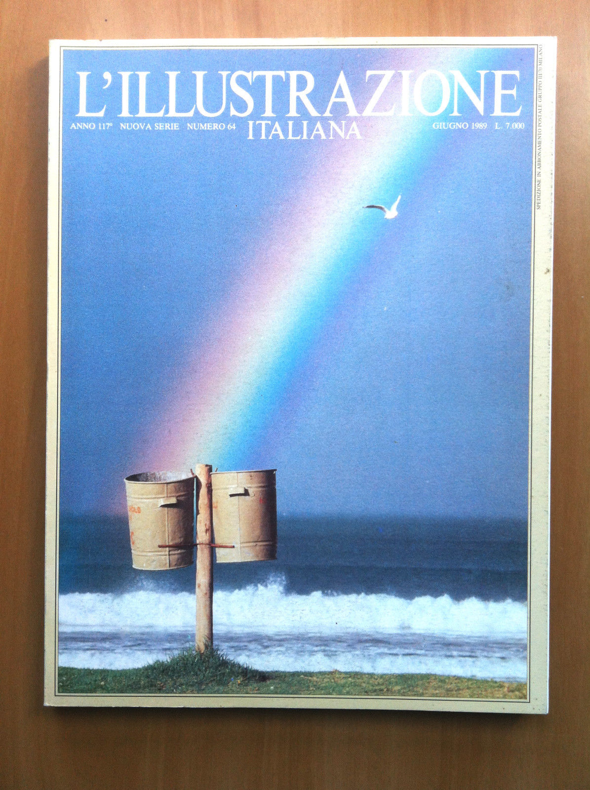 l'illustrazione Italiana Anno 117 n^ 64 Giugno 1989 Cover: Aus-Crhones …