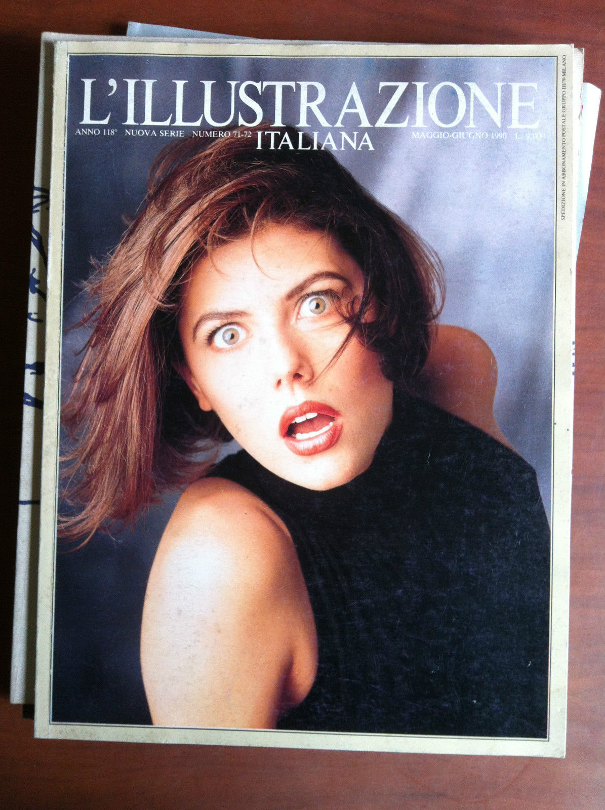 L'Illustrazione Italiana n^ 118 Maggio/Giugno 1990 Cover: Laura Linguiti- E19097