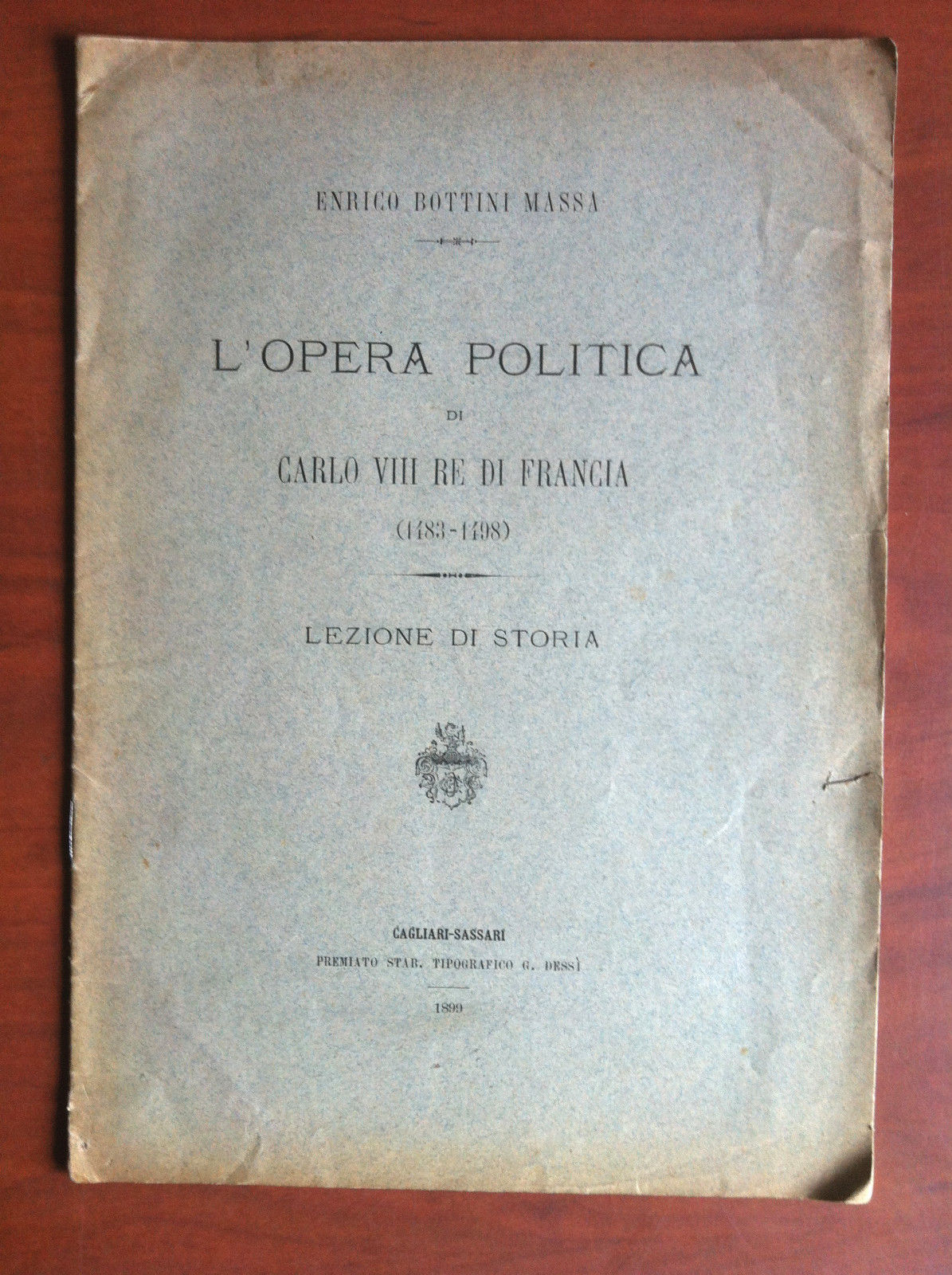 L'opera politica di Cartlo VIII Re di Francia - Lezione …