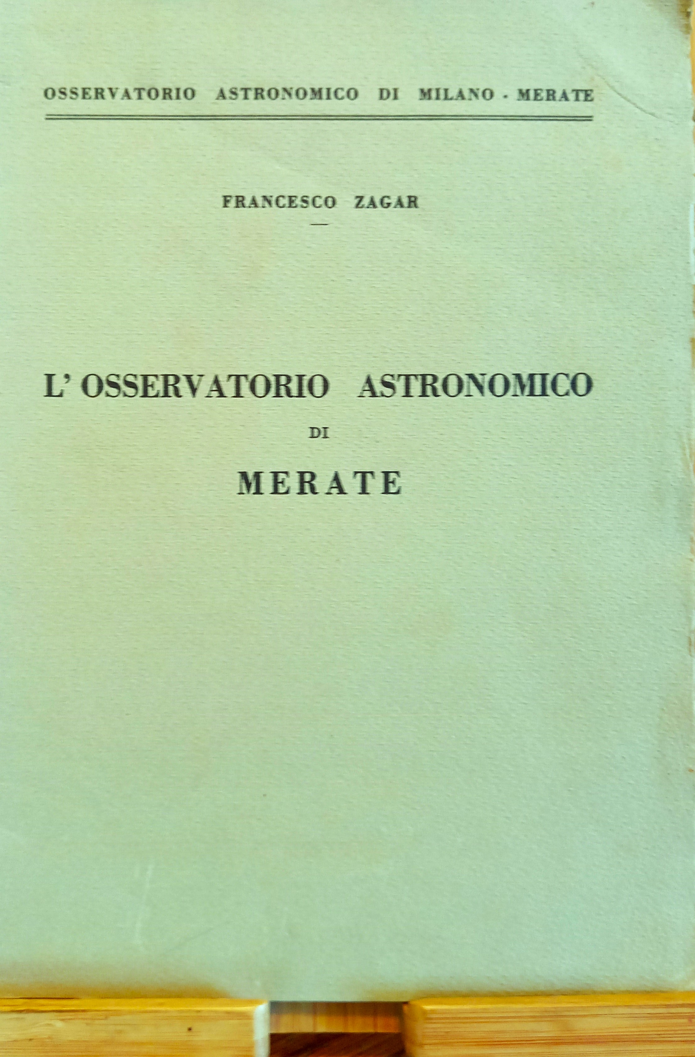 L'Osservatorio astronomico di Merate