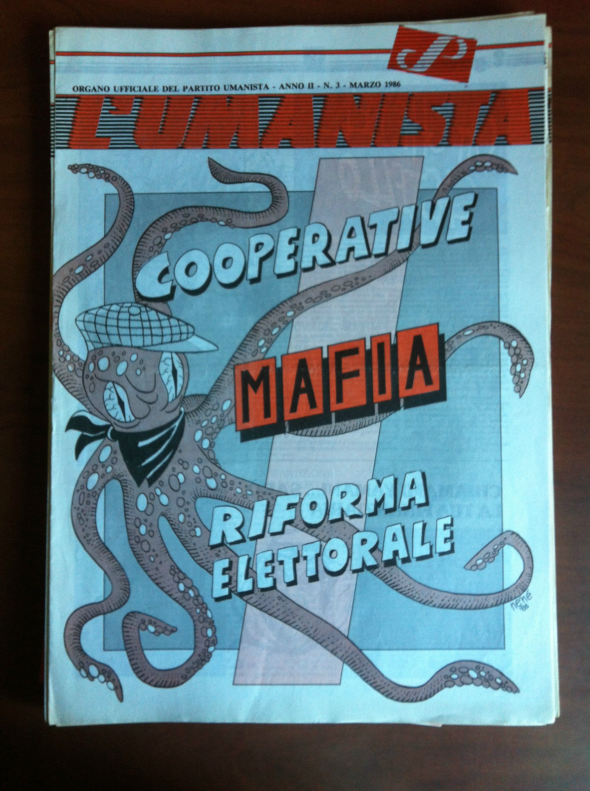 L' Umanista Anno II n^ 3 Marzo 1986 - E11033