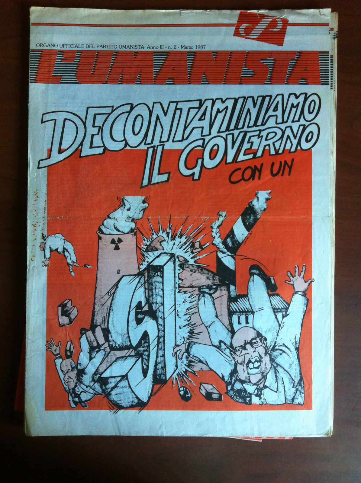 L' Umanista Anno III n^ 2 Marzo 1987 - E11041