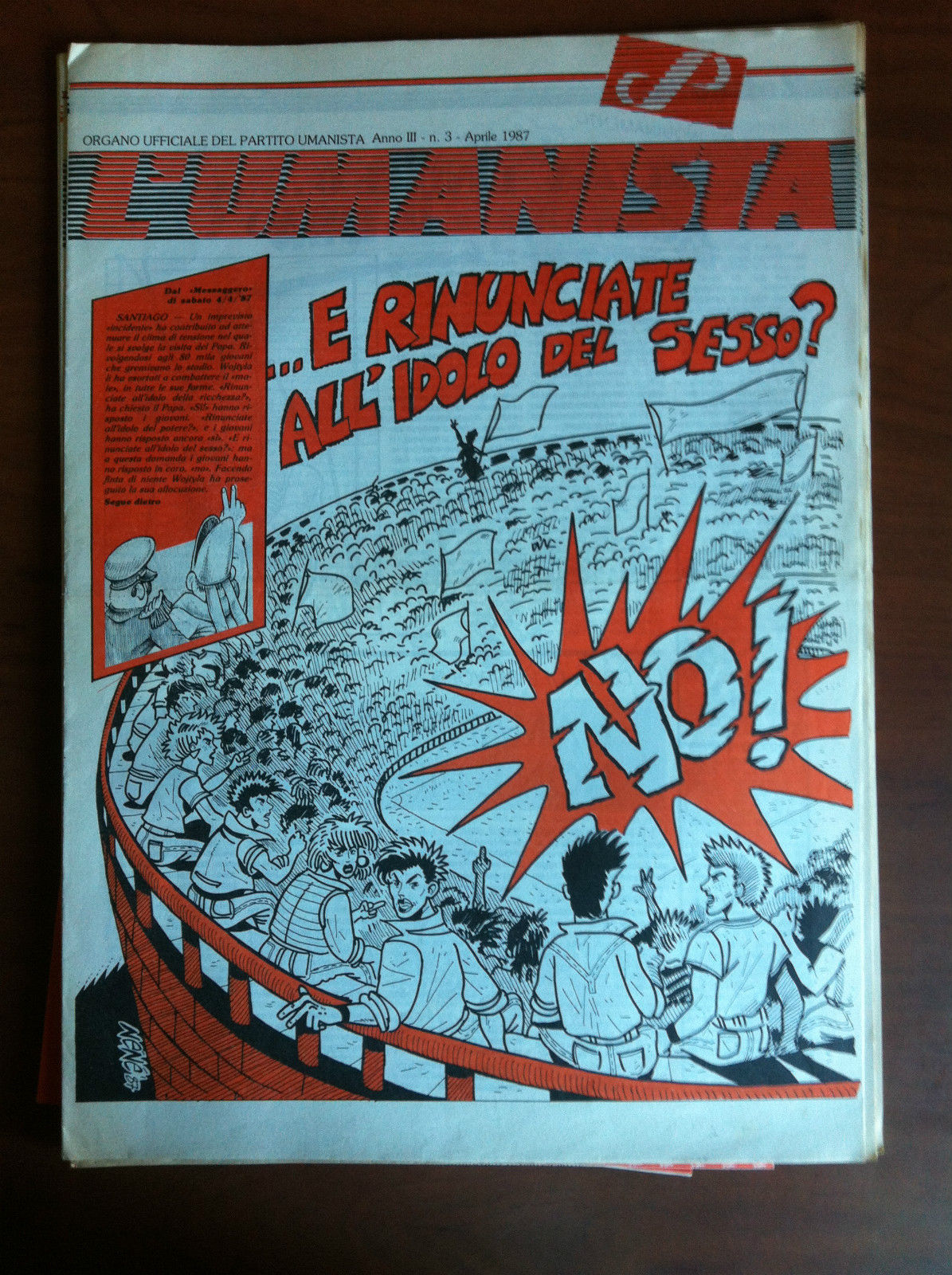 L' Umanista Anno III n^ 3 Aprile 1987 - E11042