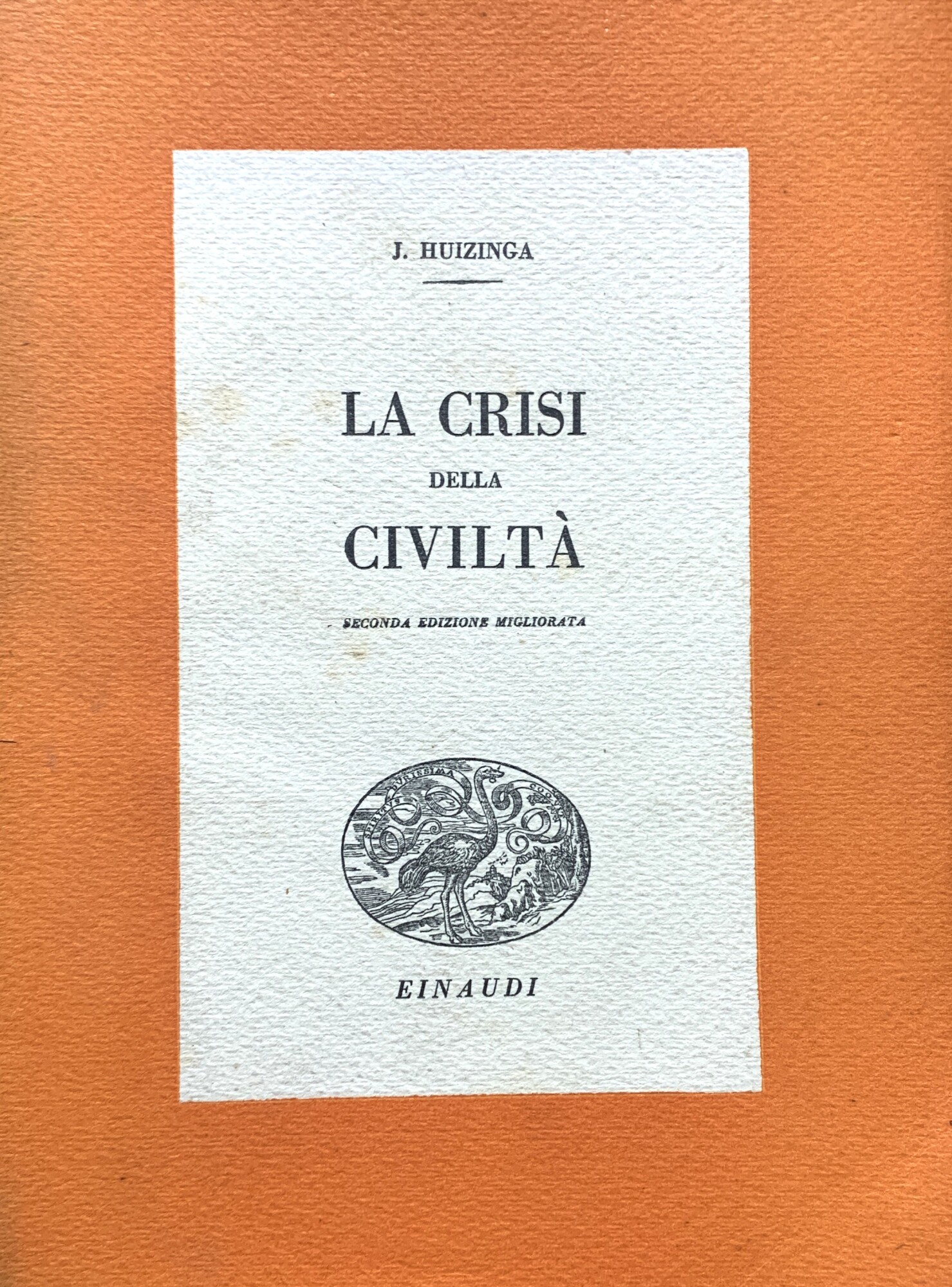 La crisi della civiltà