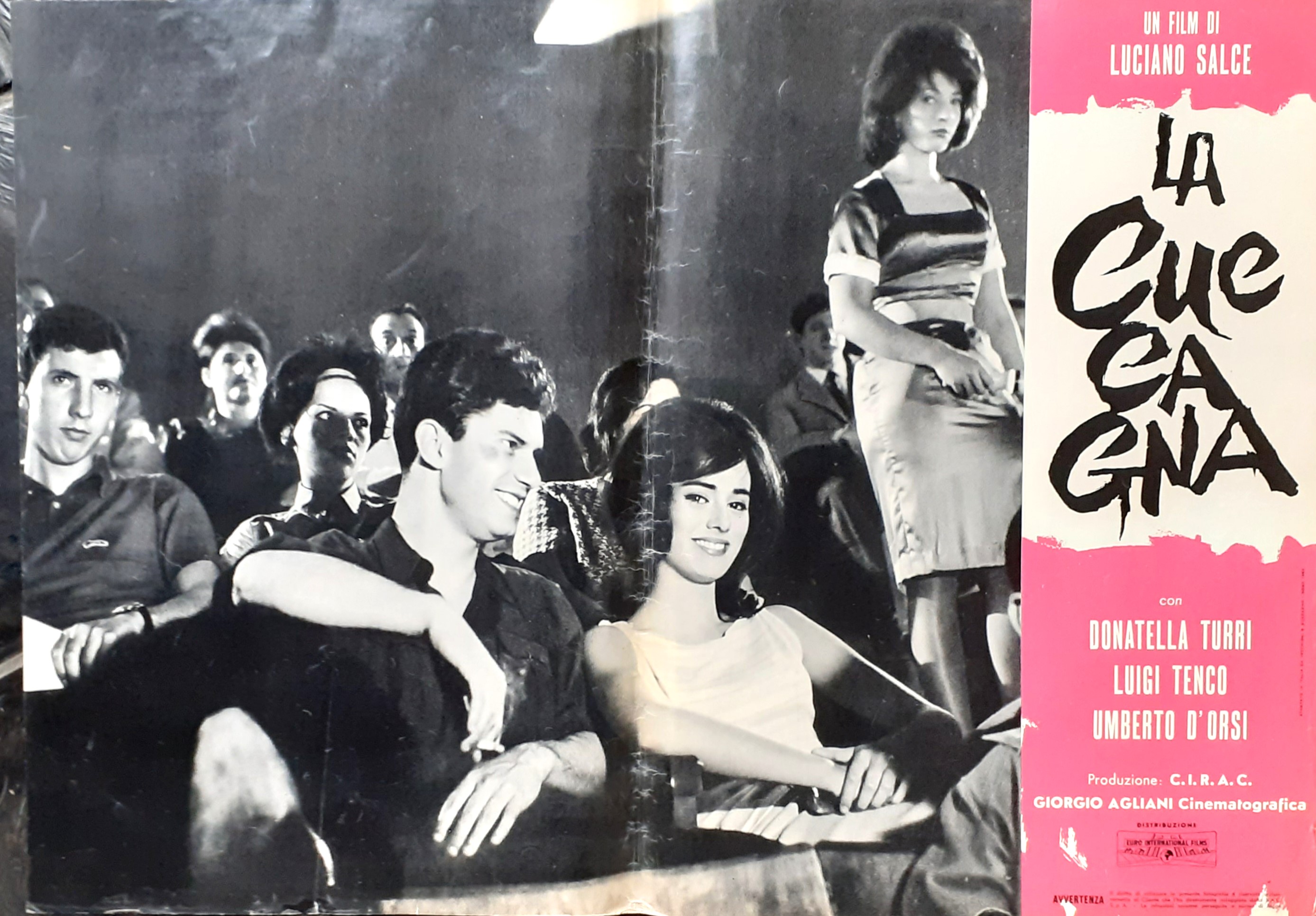 La Cuccagna film di Luciano Salce con interpretete Donatella Turri …