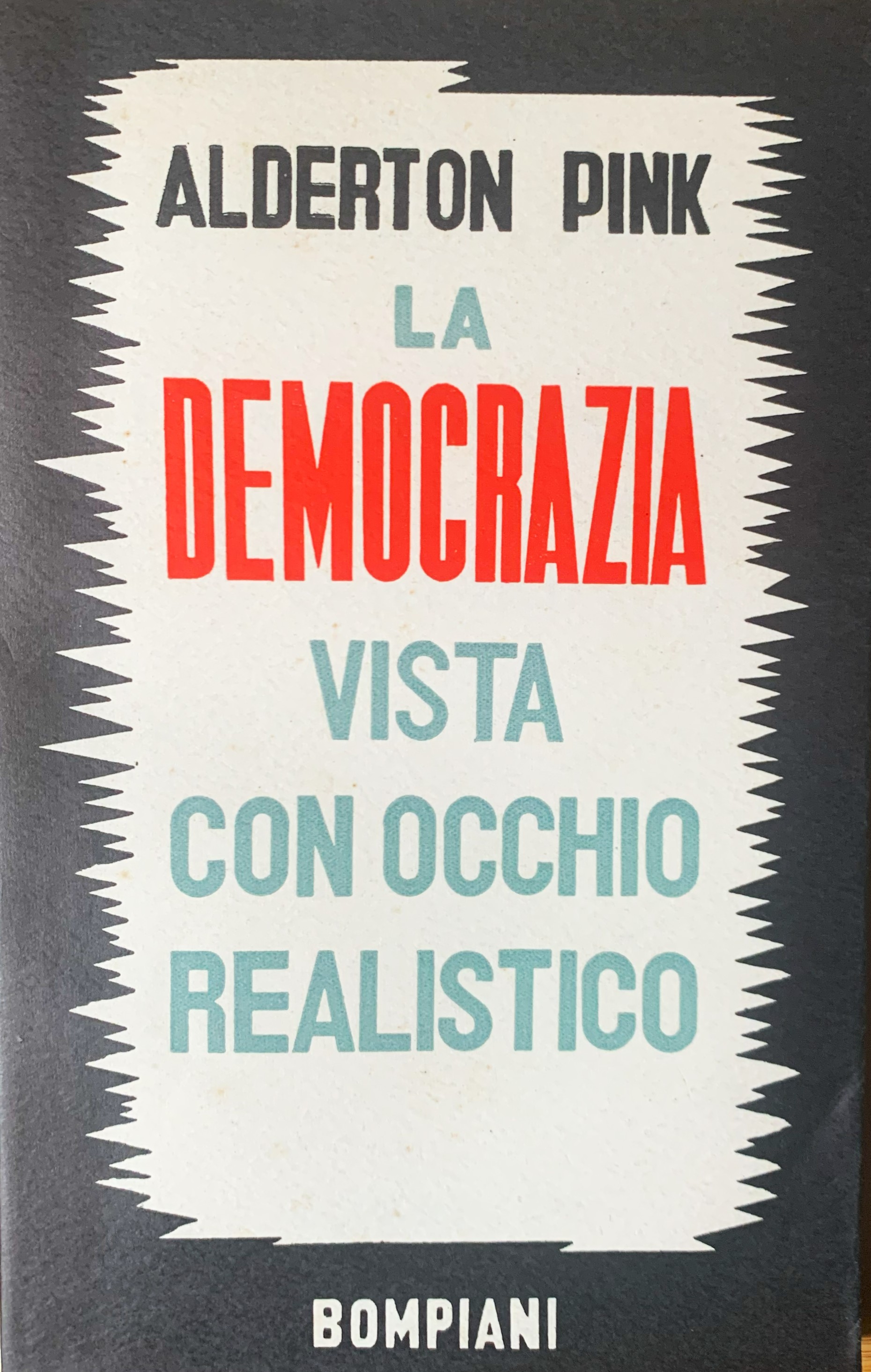 La democrazia vista con occhio realistico