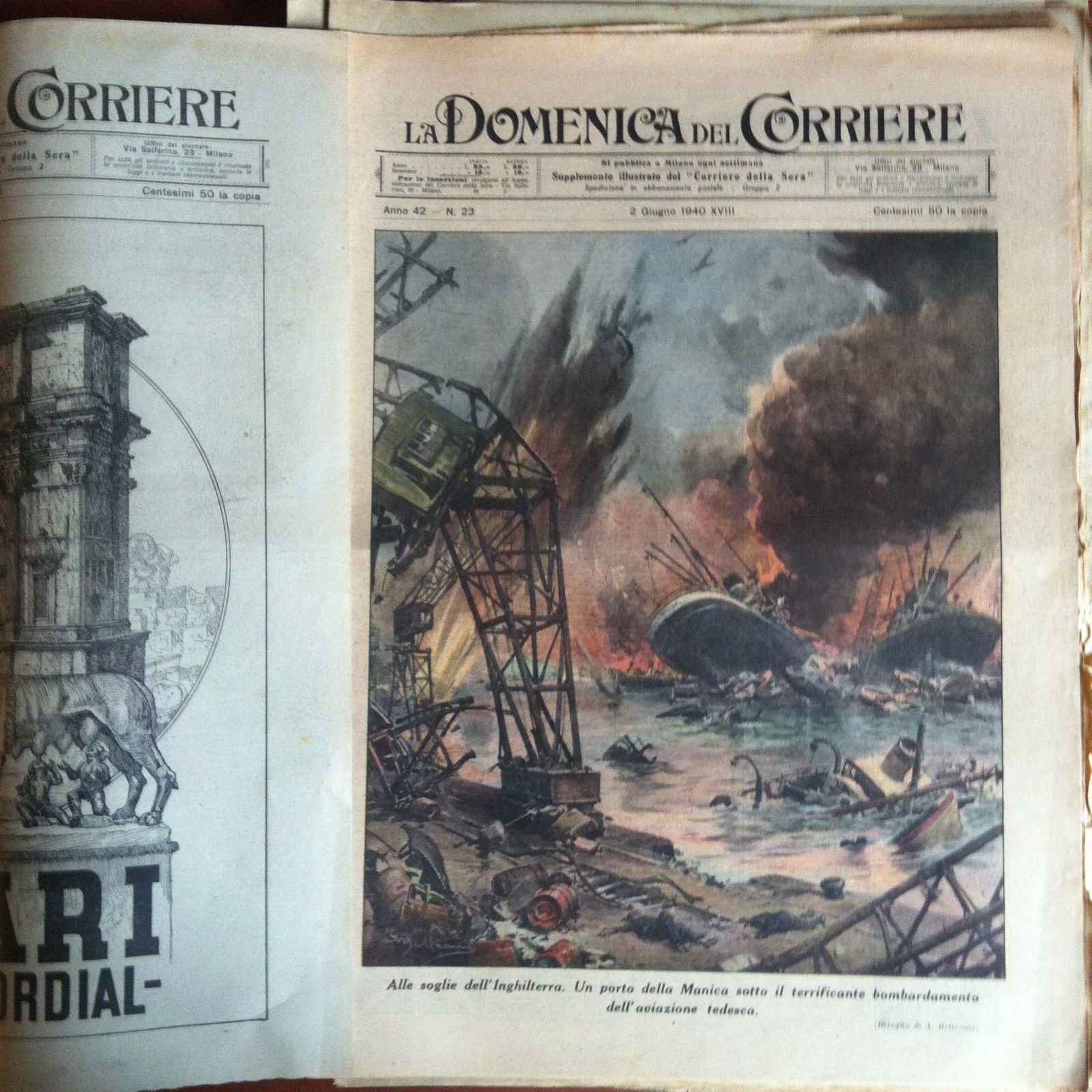 La Domenica del Corriere Anno 42 n^ 23 - 2 …