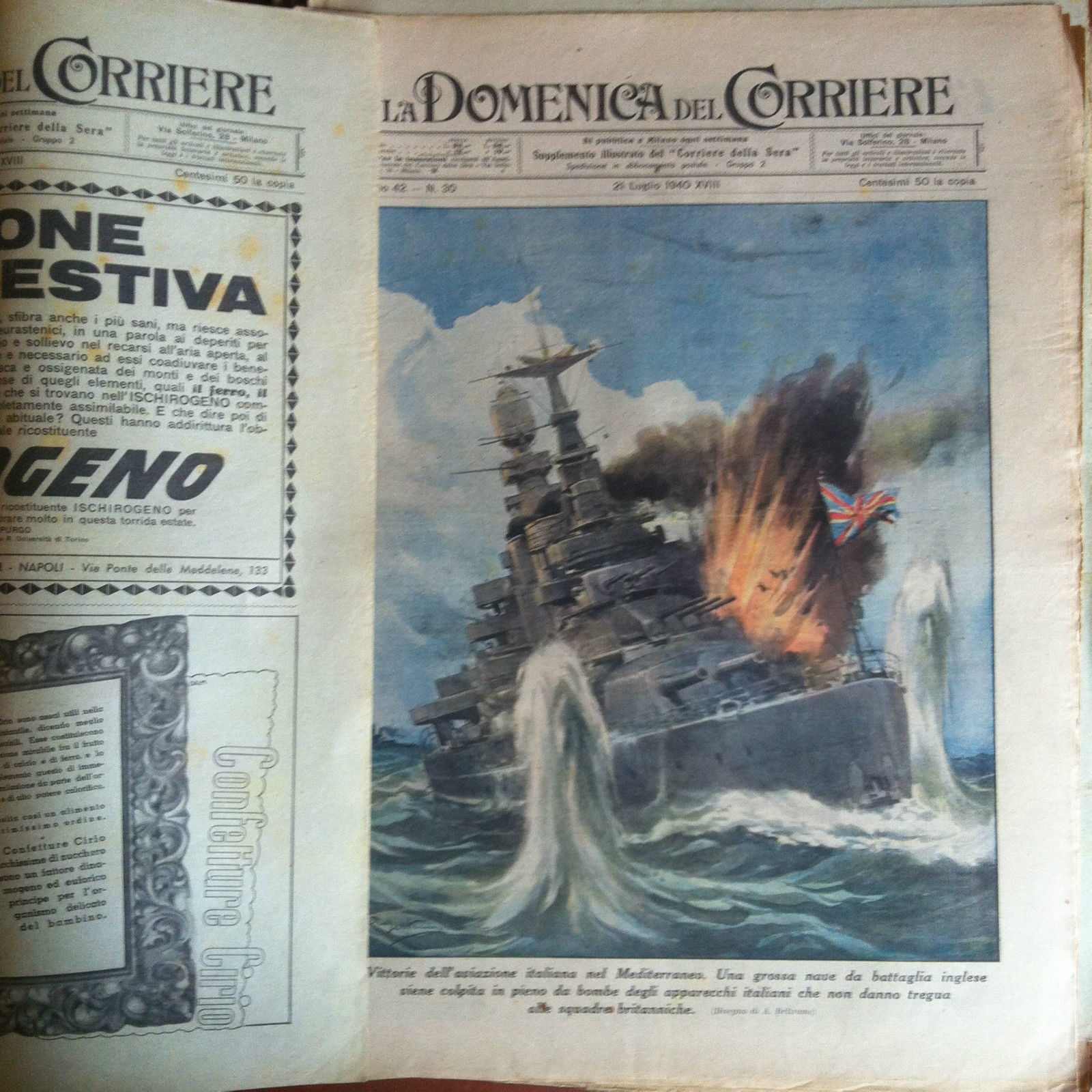 La Domenica del Corriere Anno 42 n^ 30 - 21 …