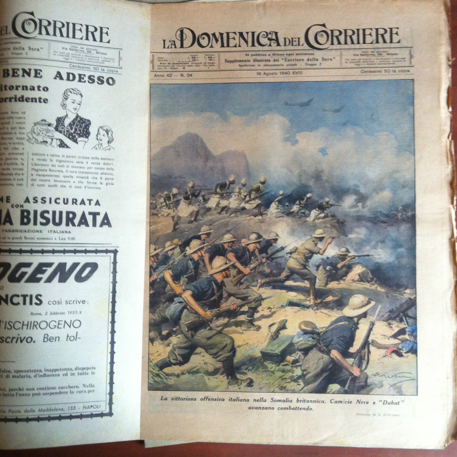 La Domenica del Corriere Anno 42 n^ 34 - 18 …