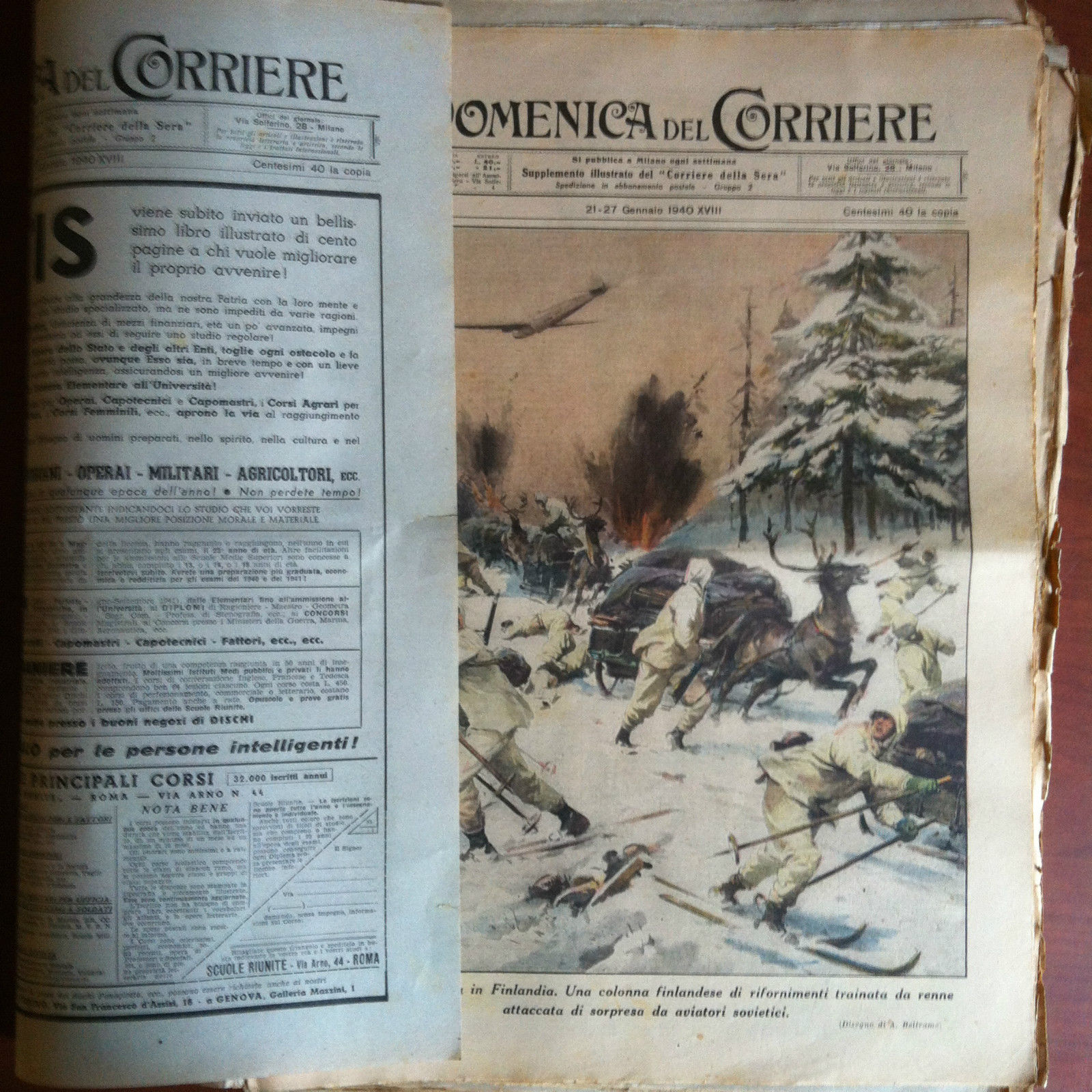 La Domenica del Corriere Anno 42 n^ 4 -21/27 Gennaio …