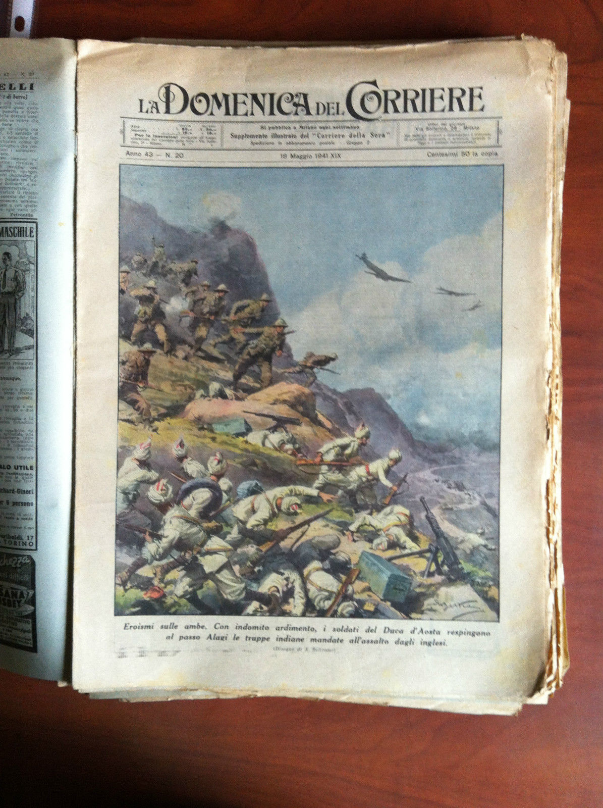 La Domenica del Corriere Anno 43 n^ 16 / 20 …