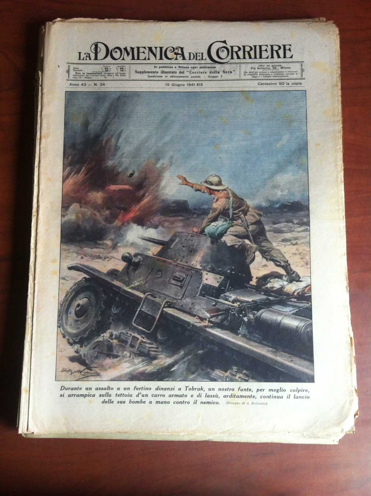 La Domenica del Corriere Anno 43 n^ 24 - 15 …