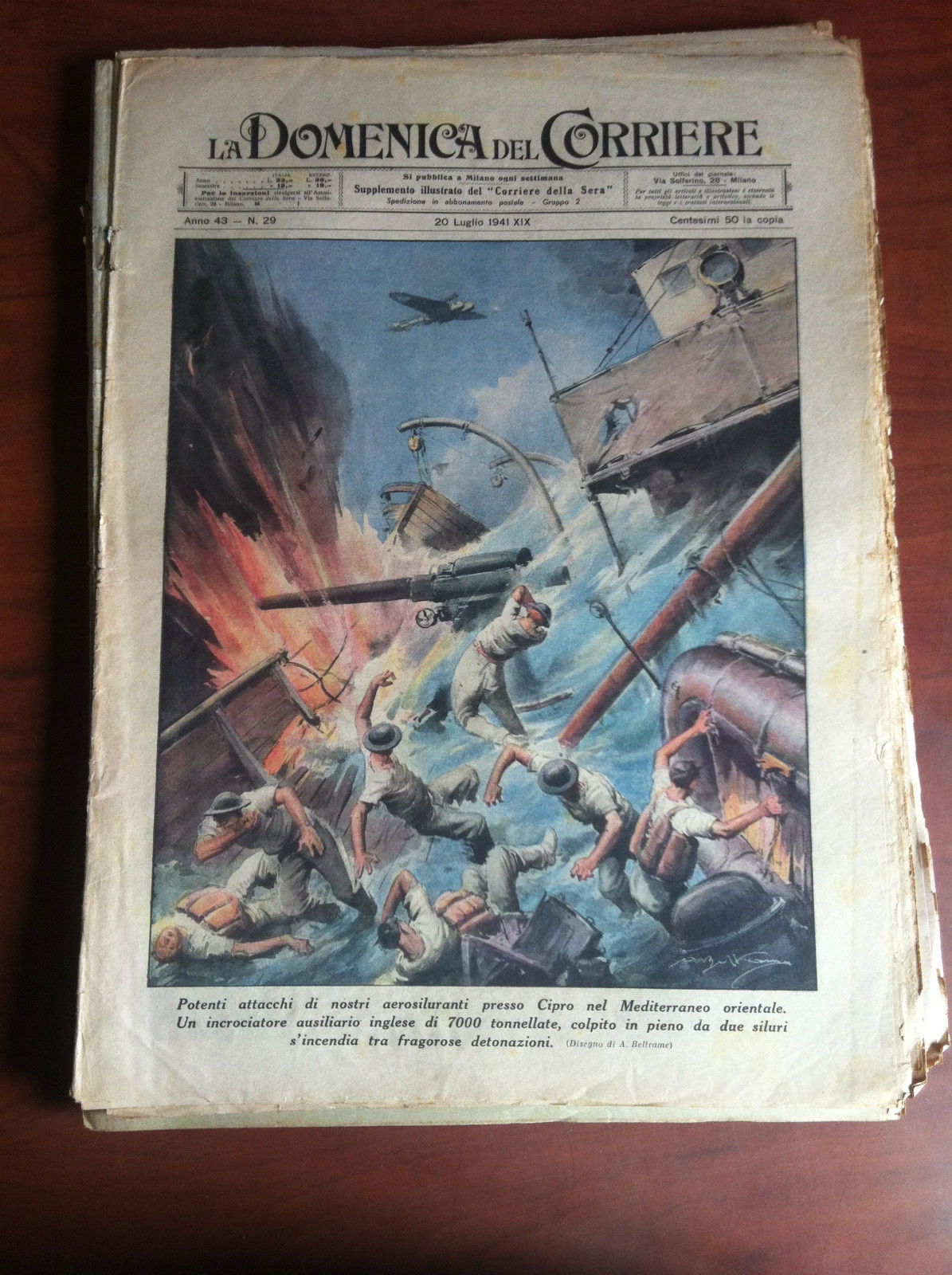 La Domenica del Corriere Anno 43 n^ 29 - 20 …