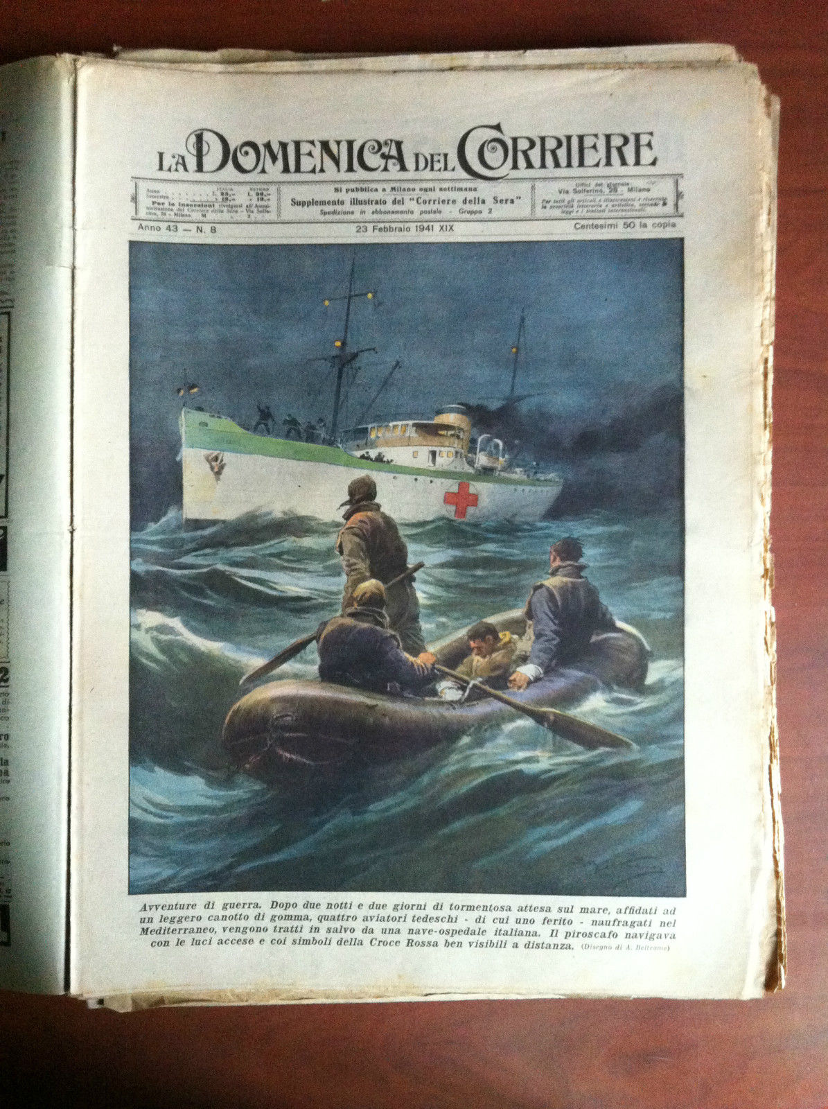 La Domenica del Corriere Anno 43 n^ 8 / 23 …