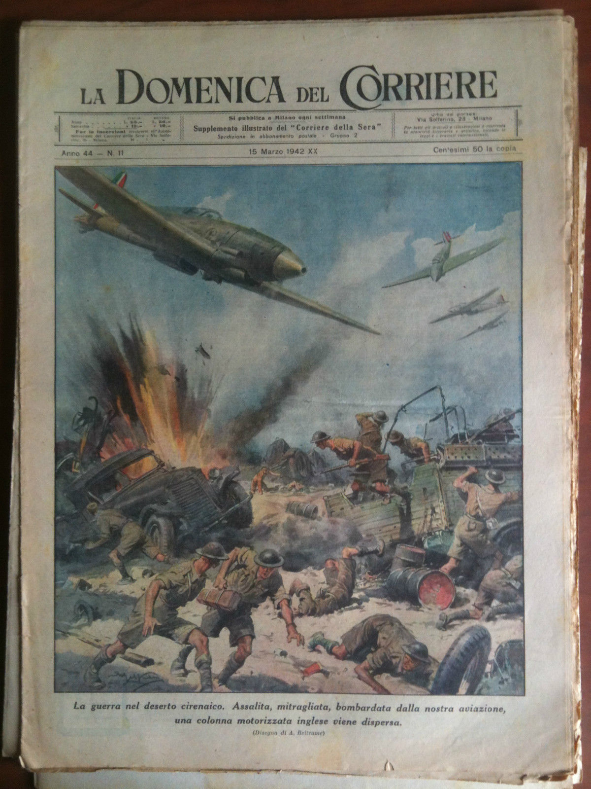 La Domenica del Corriere Anno 44 n^ 11 / 16 …