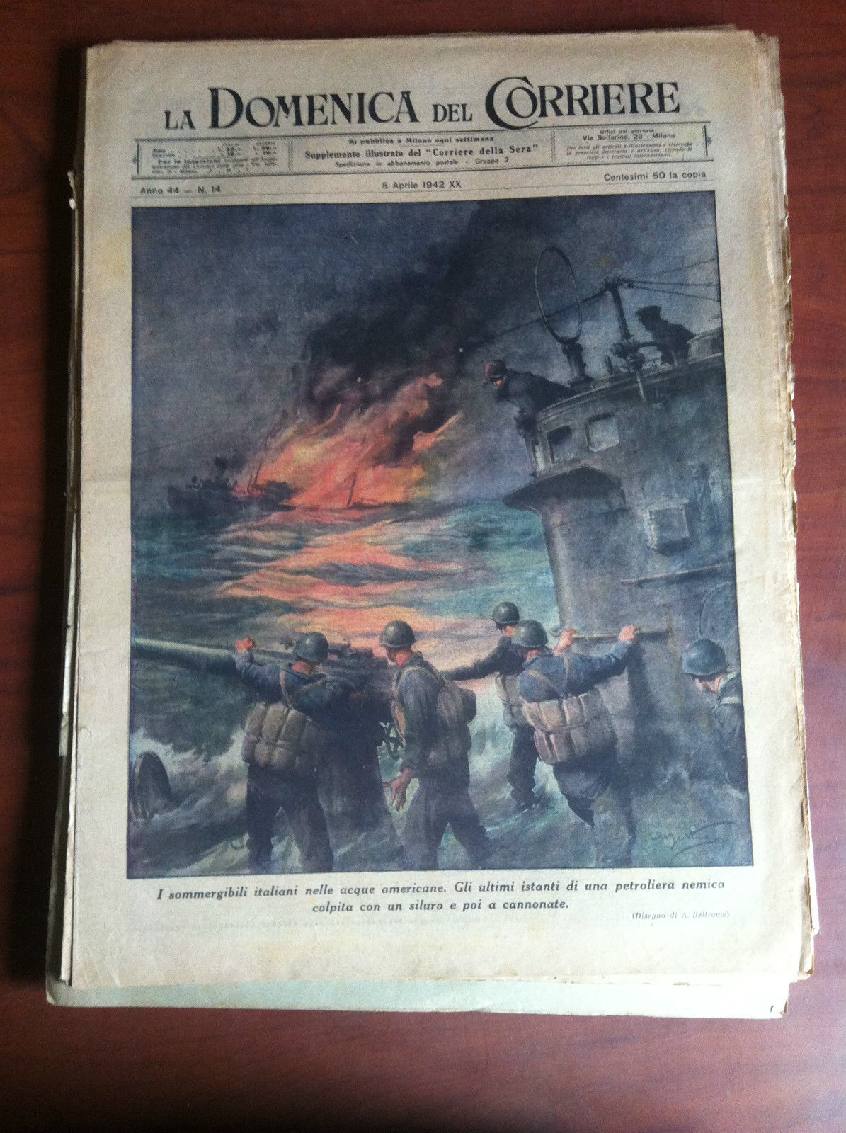 La Domenica del Corriere Anno 44 n^ 14 - 5 …