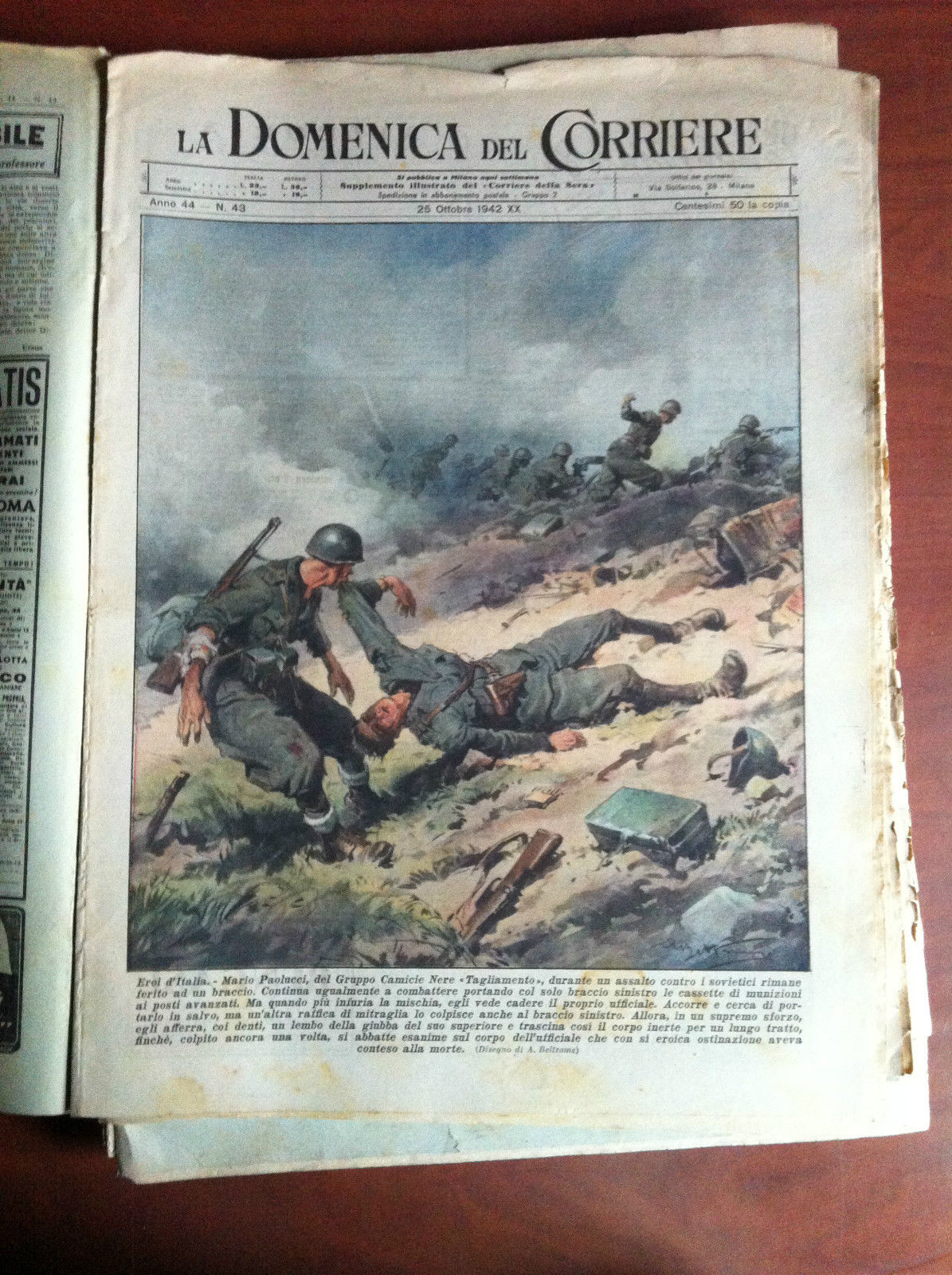 La Domenica del Corriere Anno 44 n^ 43 / 25 …