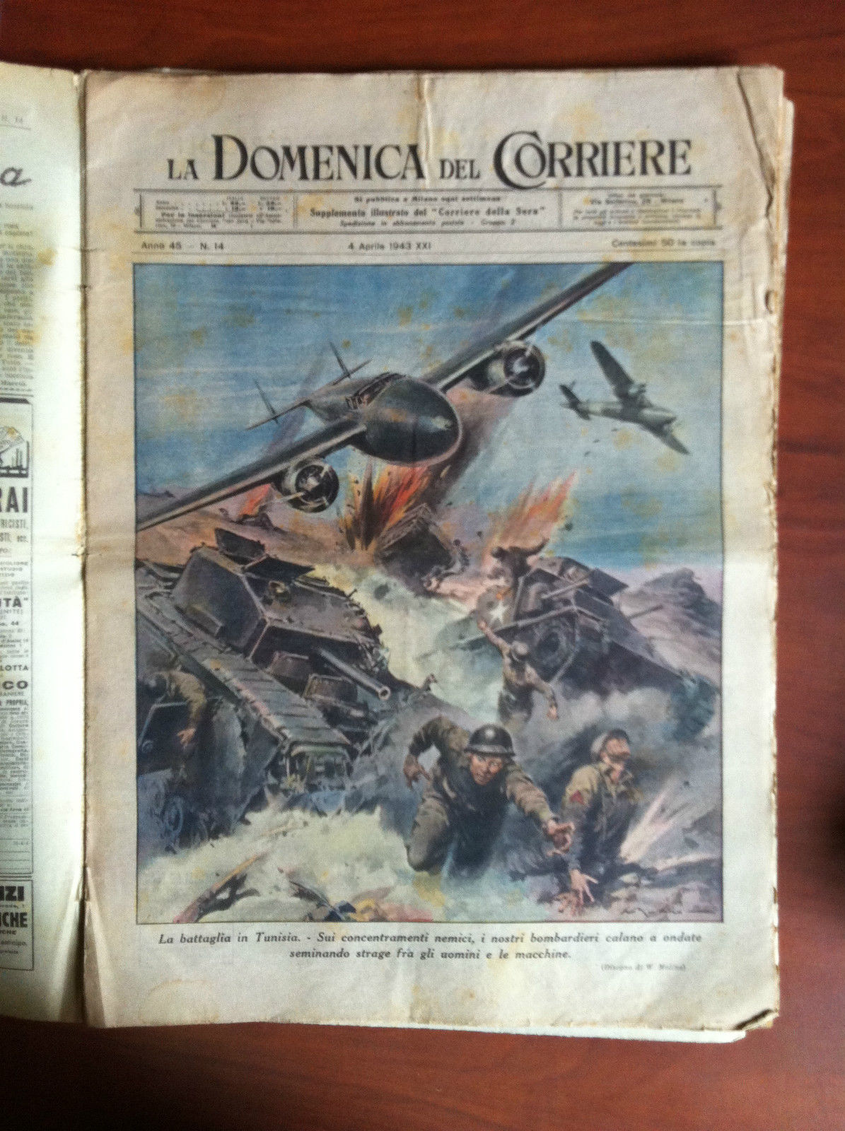 La Domenica del Corriere Anno 45 n^ 14 / 4 …