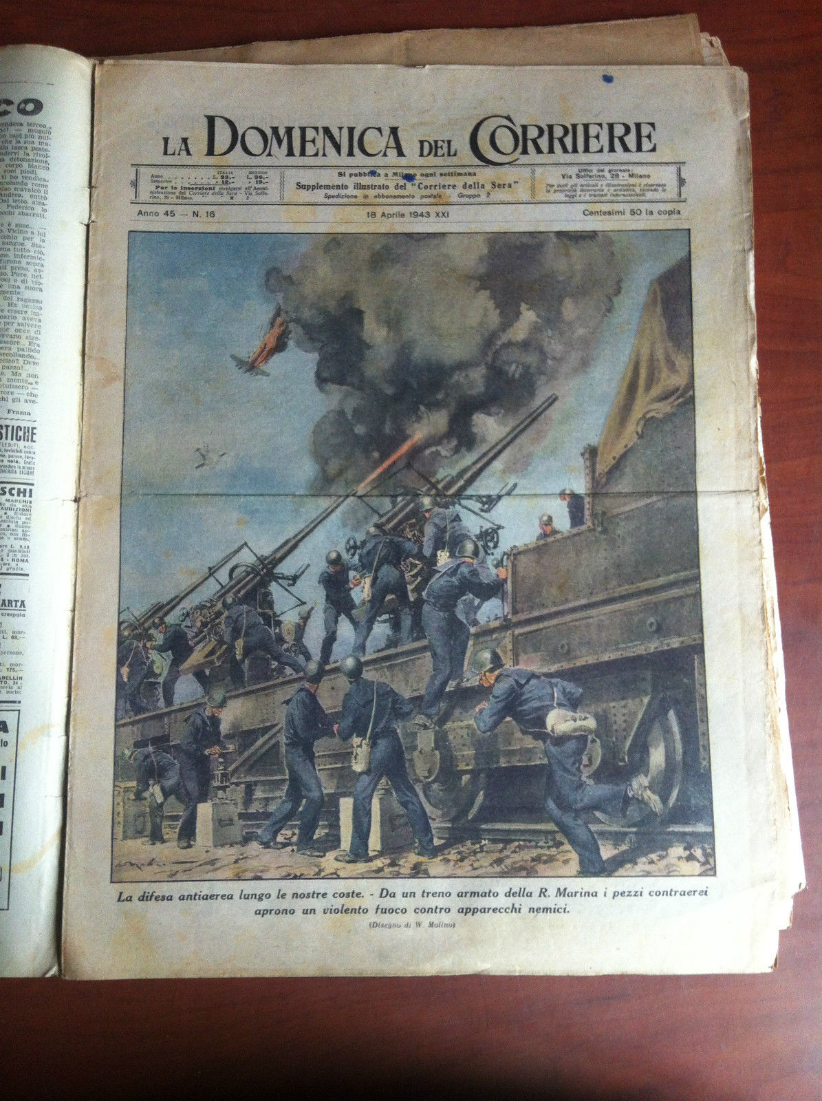 La Domenica del Corriere Anno 45 n^ 16 - 18 …