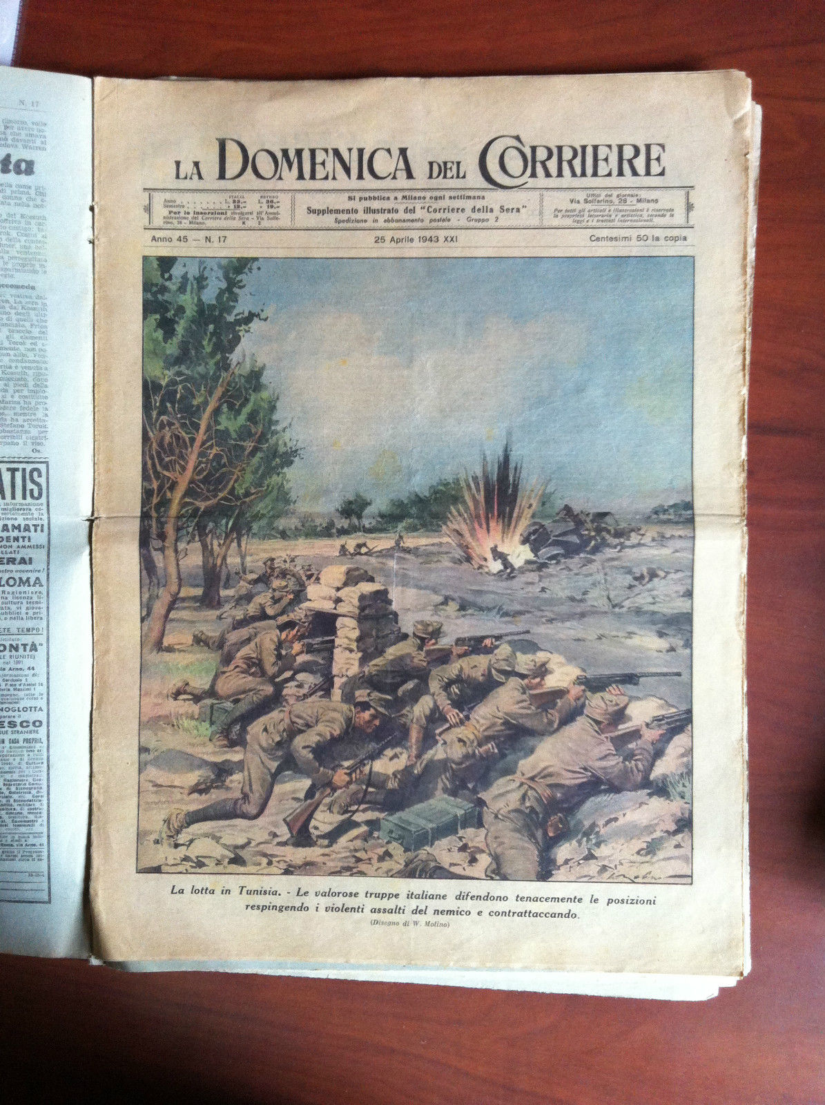 La Domenica del Corriere Anno 45 n^ 17 / 25 …