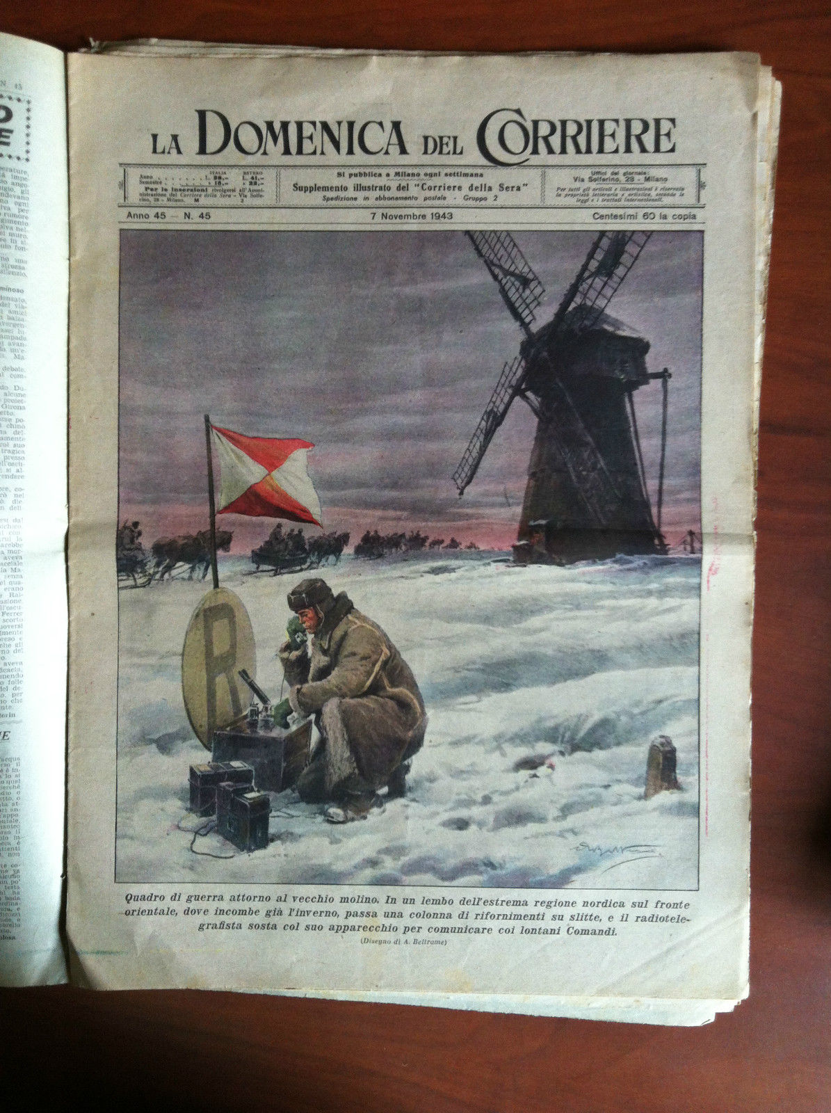 La Domenica del Corriere Anno 45 n^ 45 / 7 …
