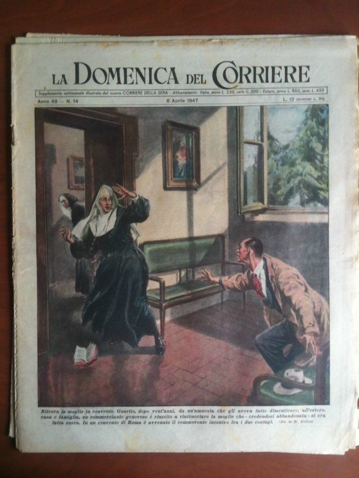 La Domenica del Corriere Anno 49 n^ 14 / 6 …