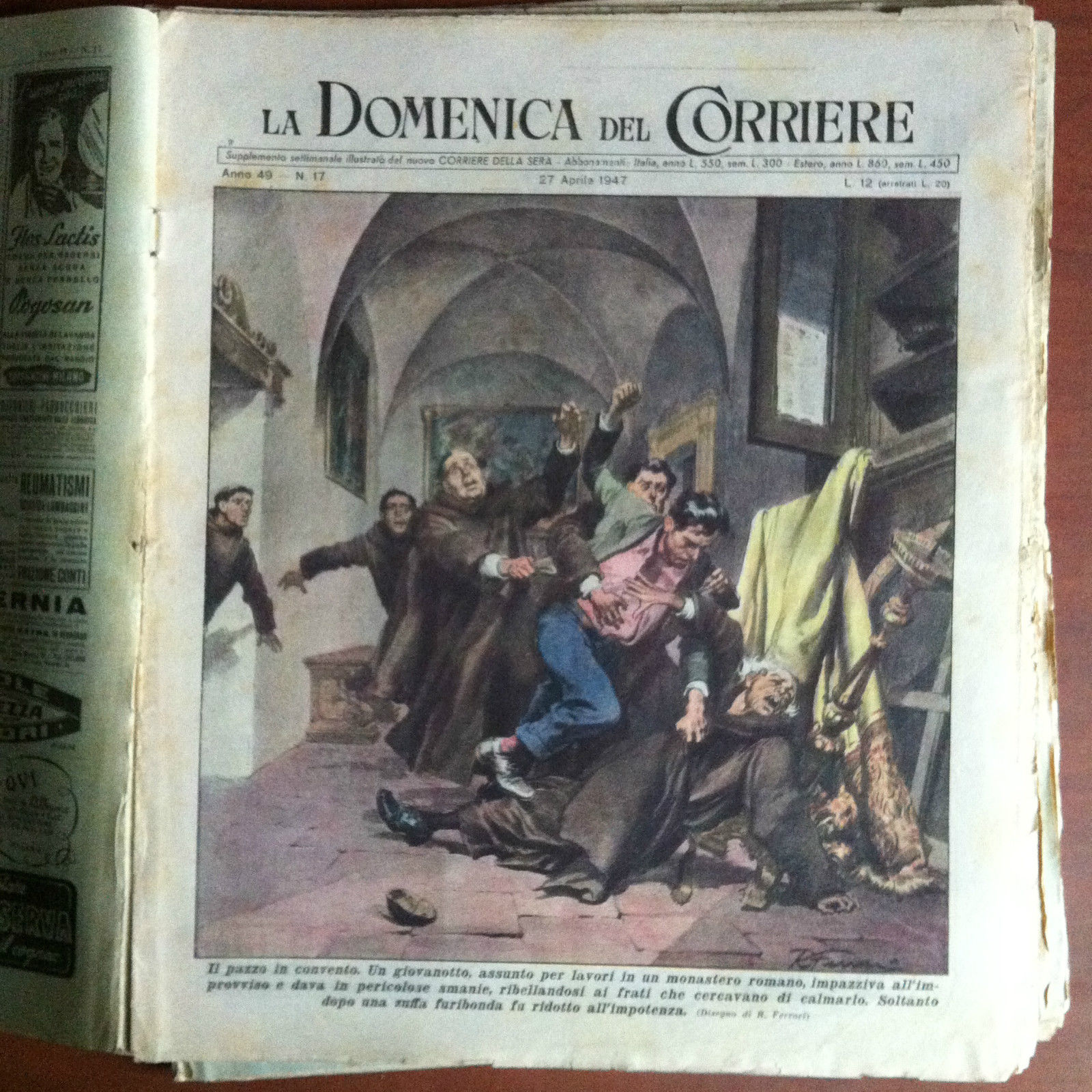 La Domenica del Corriere Anno 49 n^ 17 / 27 …