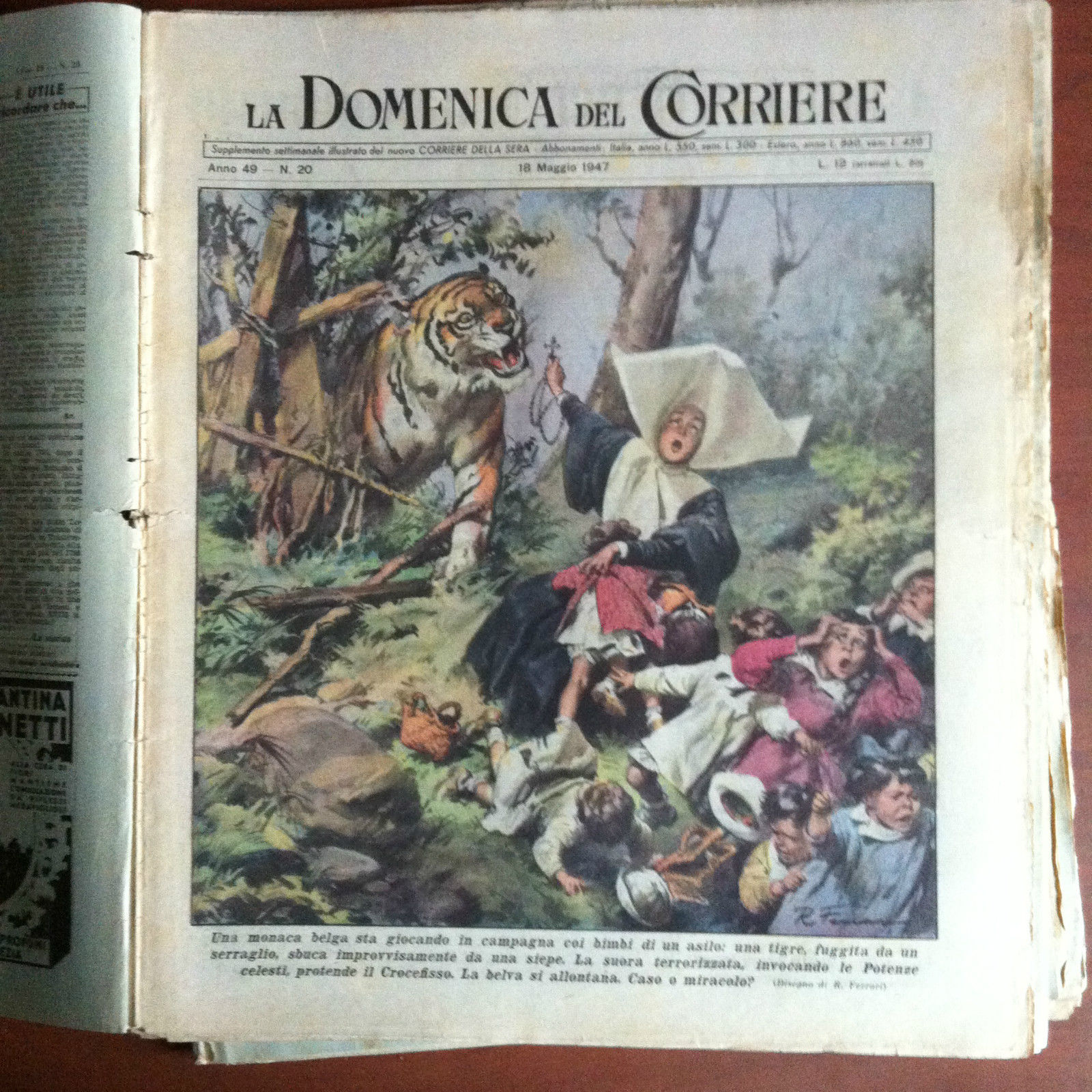 La Domenica del Corriere Anno 49 n^ 20 / 18Maggio …