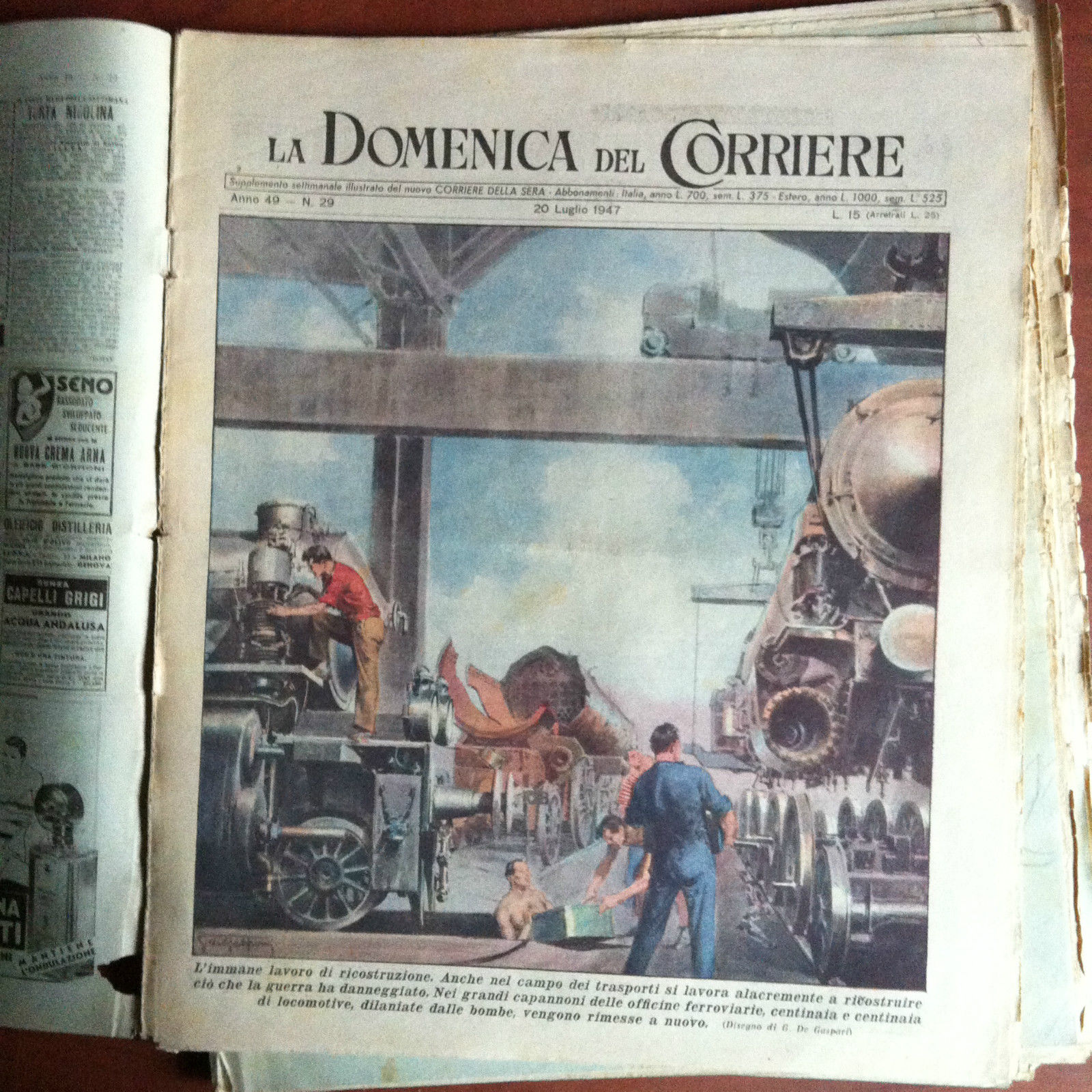 La Domenica del Corriere Anno 49 n^ 29 / 20 …