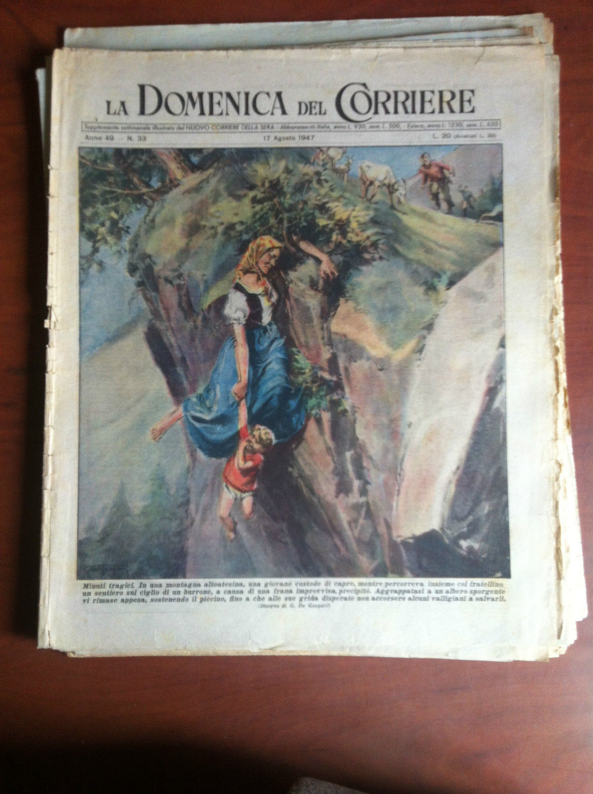 La Domenica del Corriere Anno 49 n^ 33 - 17 …