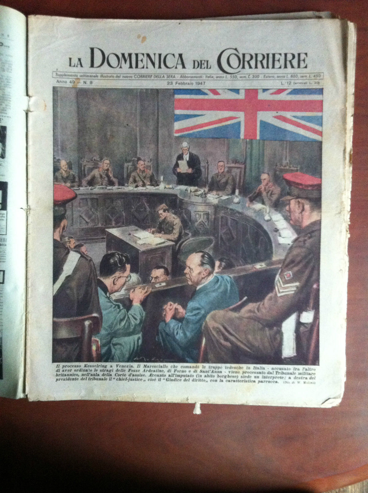 La Domenica del Corriere Anno 49 n^ 8 / 23 …